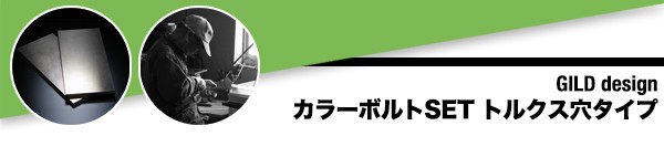 ギルドデザイン スマートフォン用 カラーボルトSET トルクス穴タイプ GILD design :GI-305:ギルドデザインコレクターズストア -  通販 - Yahoo!ショッピング