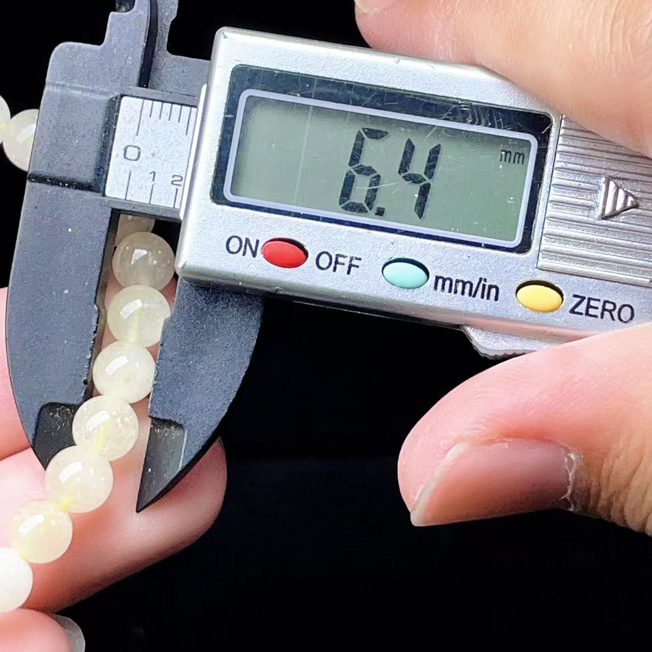 【幸運￼・強力なヒーリング】希少！隕石リビアングラス⭐N 128 希少インパクトガラス】リビアングラスブレスレット10㎜ ［LGB-9295