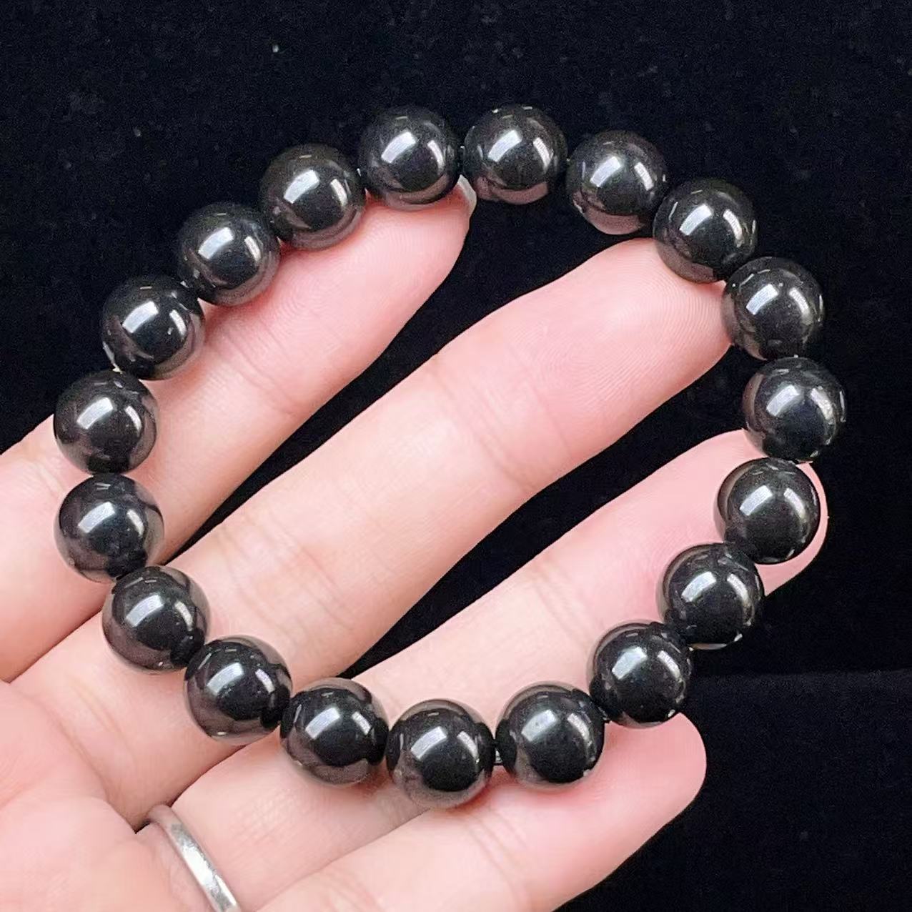 Yahoo! Yahoo!ショッピング(ヤフー ショッピング)PROME 天然石 一点物・シュンガイト・Shungite・ロシア産・ブレスレット  V54881