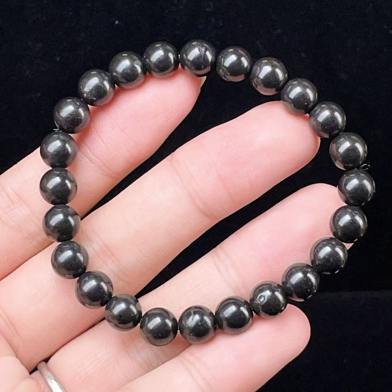 Yahoo! Yahoo!ショッピング(ヤフー ショッピング)PROME 天然石 一点物・シュンガイト・Shungite・ロシア産・ブレスレット  V54884