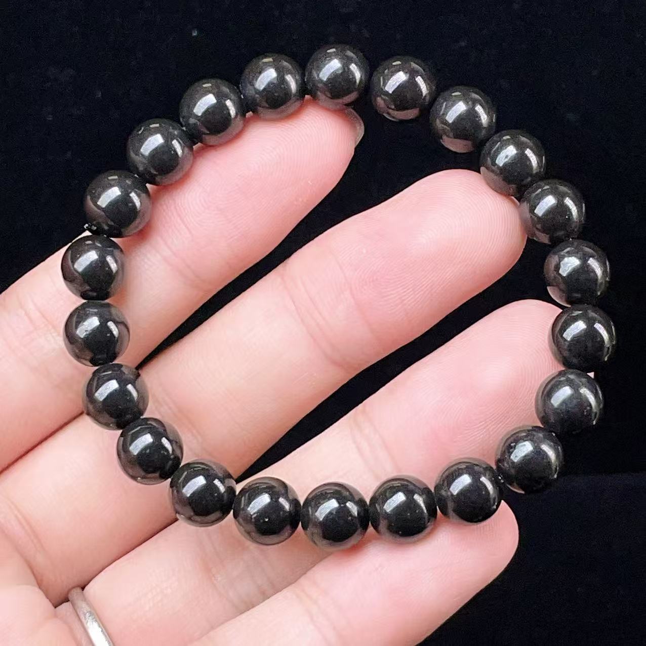 Yahoo! Yahoo!ショッピング(ヤフー ショッピング)PROME 天然石 一点物・シュンガイト・Shungite・ロシア産・ブレスレット  V54889