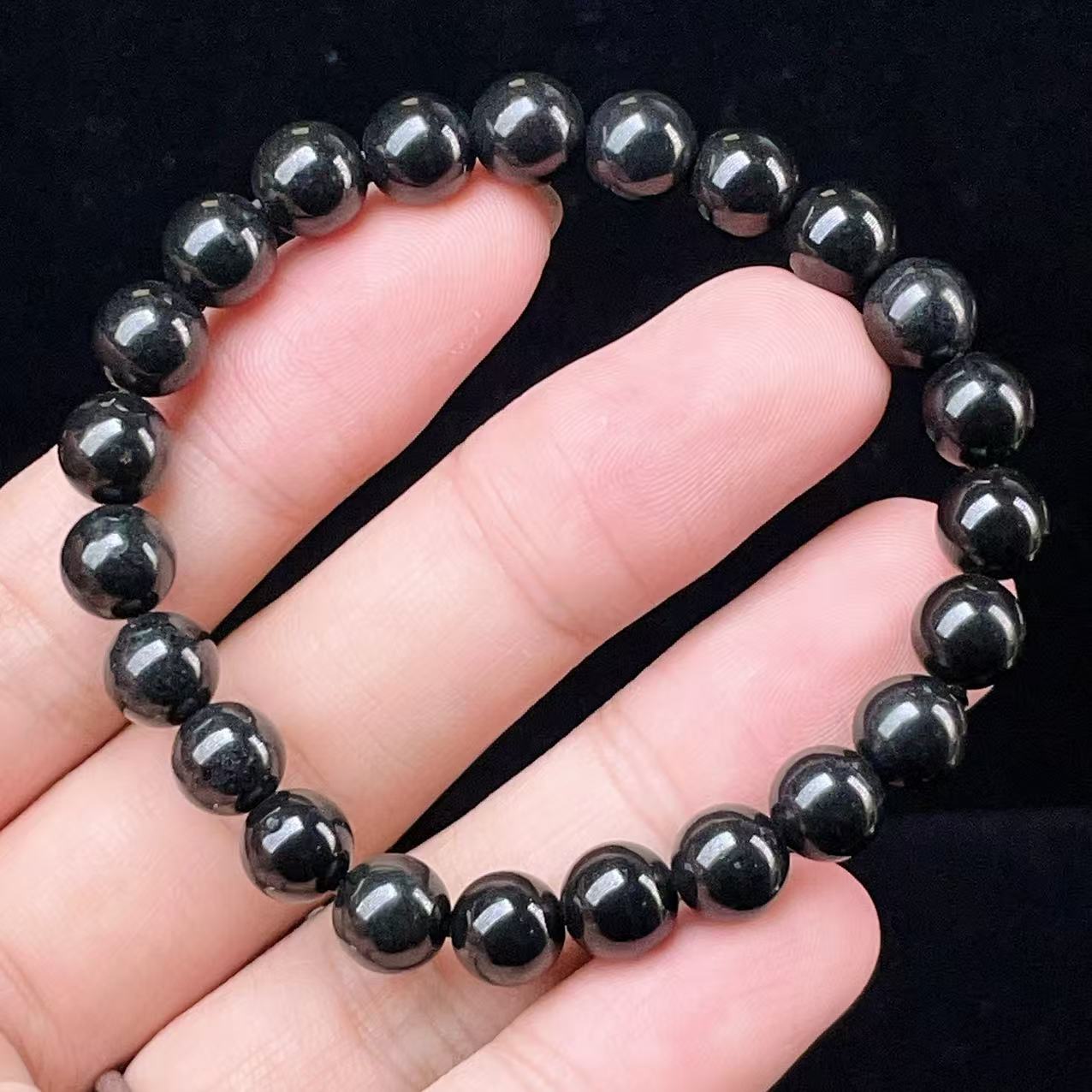 Yahoo! Yahoo!ショッピング(ヤフー ショッピング)PROME 天然石 一点物・シュンガイト・Shungite・ロシア産・ブレスレット  V54900