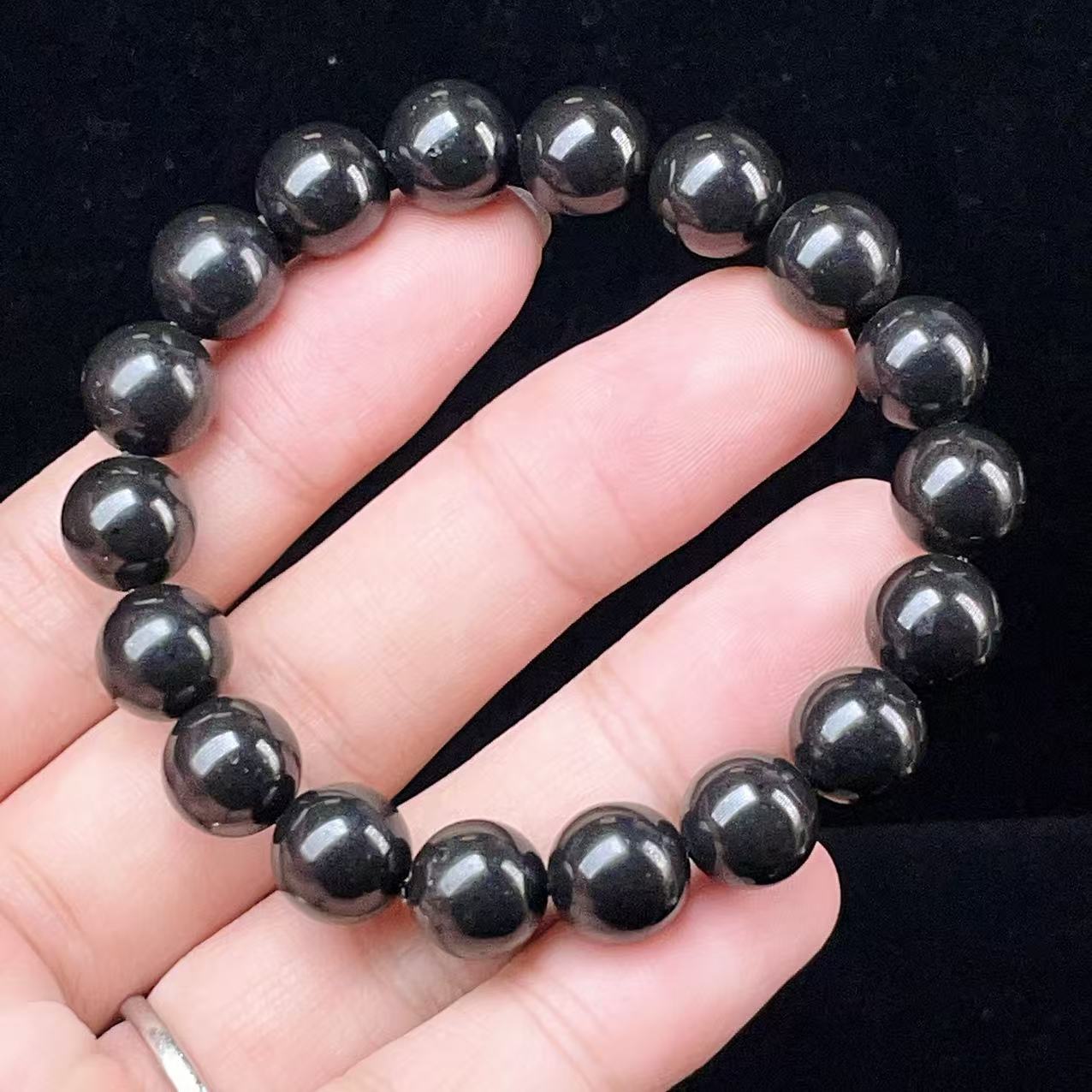 Yahoo! Yahoo!ショッピング(ヤフー ショッピング)PROME 天然石 一点物・シュンガイト・Shungite・ロシア産・ブレスレット  V54908