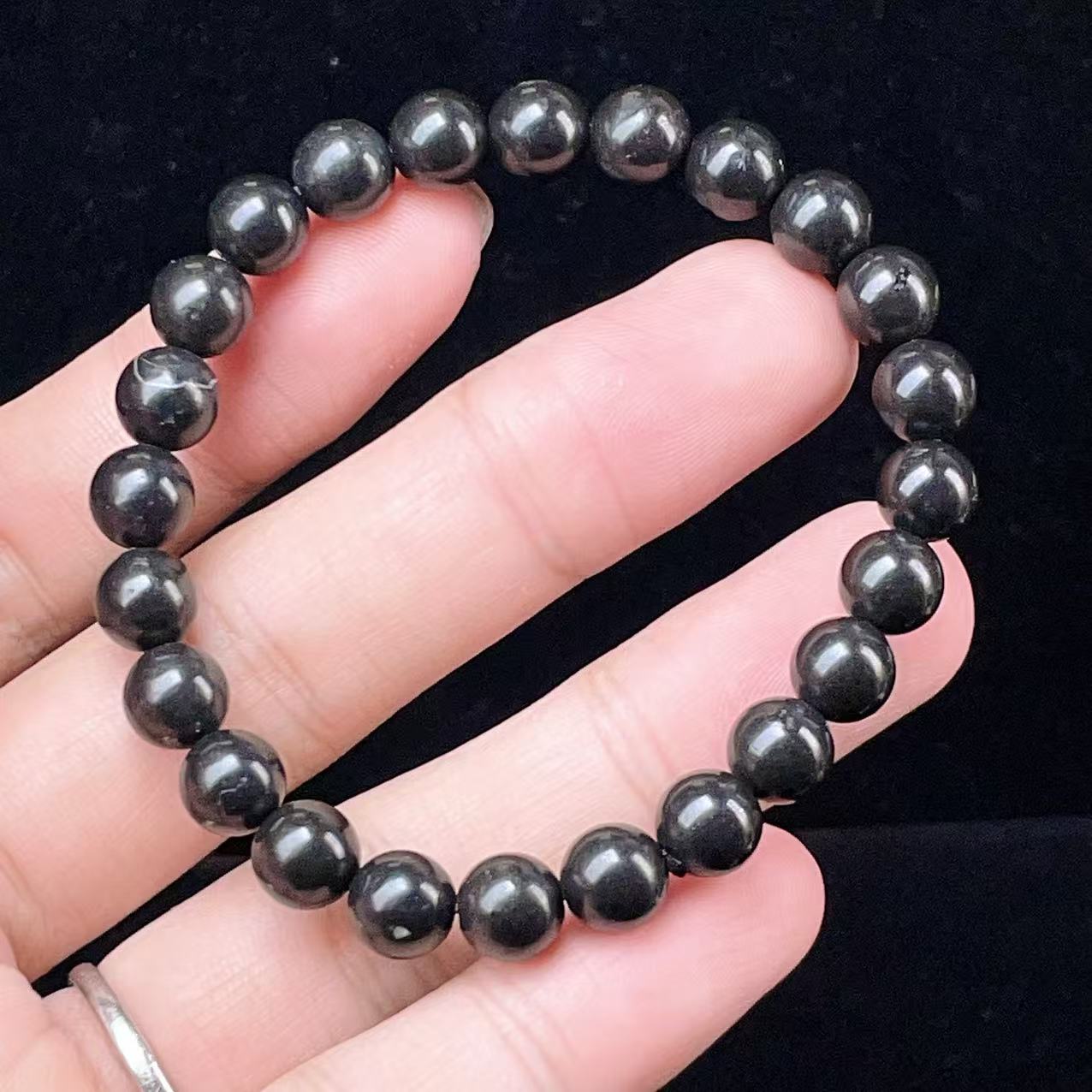 Yahoo! Yahoo!ショッピング(ヤフー ショッピング)PROME 天然石 一点物・シュンガイト・Shungite・ロシア産・ブレスレット  V54909