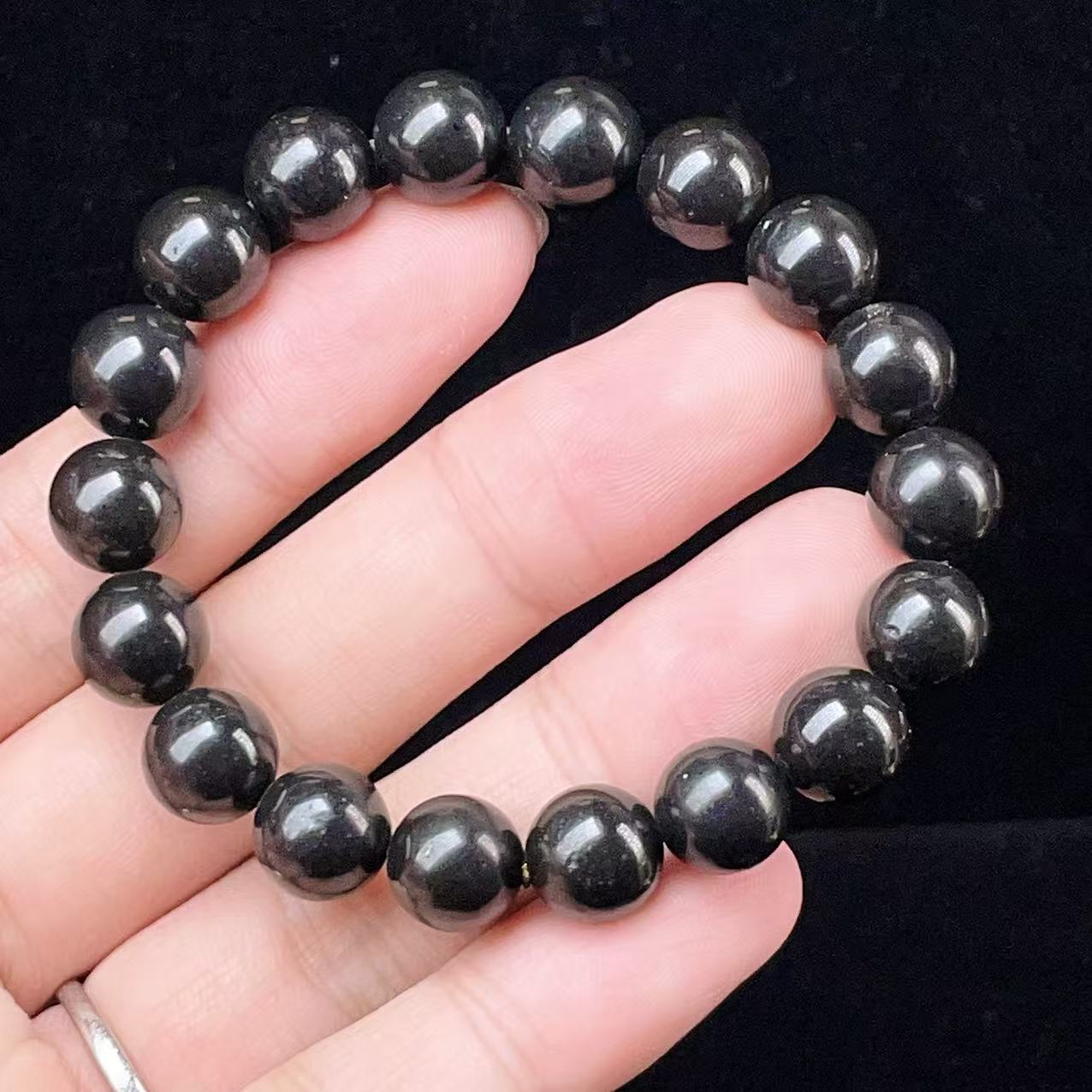 Yahoo! Yahoo!ショッピング(ヤフー ショッピング)PROME 天然石 一点物・シュンガイト・Shungite・ロシア産・ブレスレット  V54911