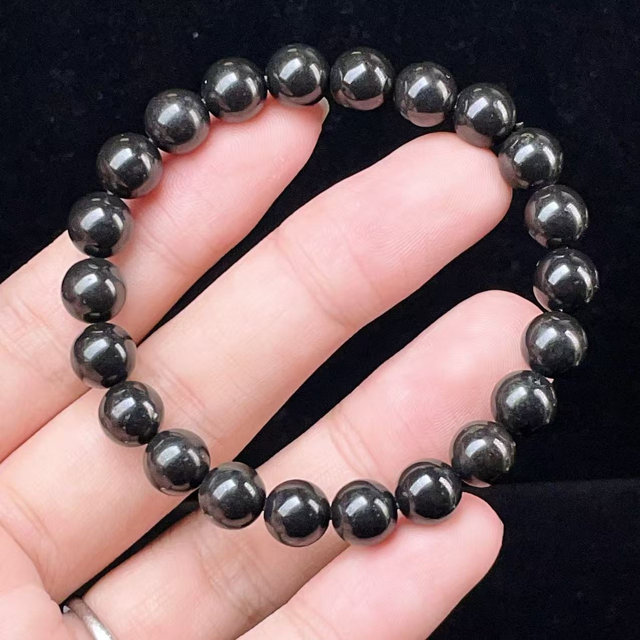 Yahoo! Yahoo!ショッピング(ヤフー ショッピング)PROME 天然石 一点物・シュンガイト・Shungite・ロシア産・ブレスレット  V54912