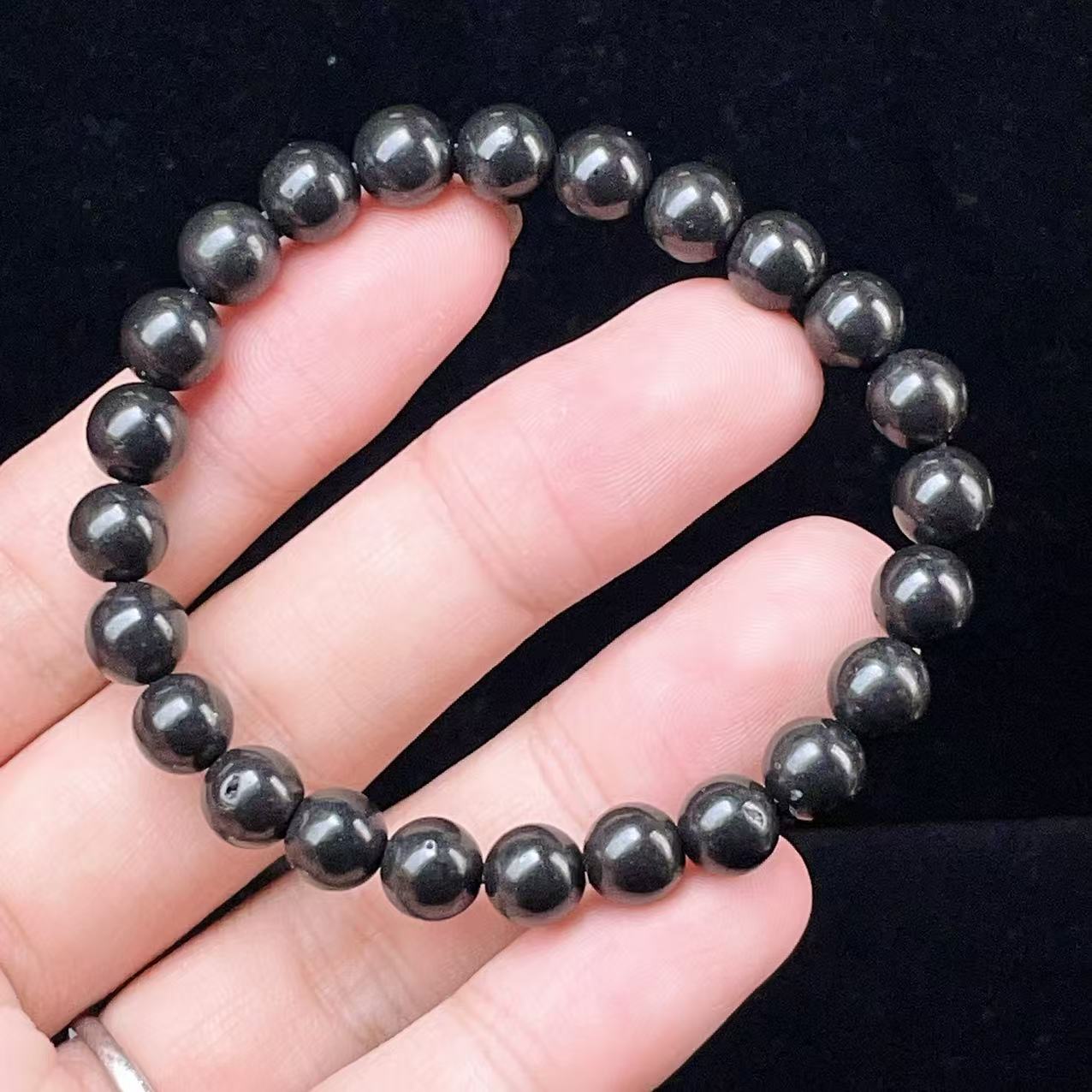 Yahoo! Yahoo!ショッピング(ヤフー ショッピング)PROME 天然石 一点物・シュンガイト・Shungite・ロシア産・ブレスレット  V54915