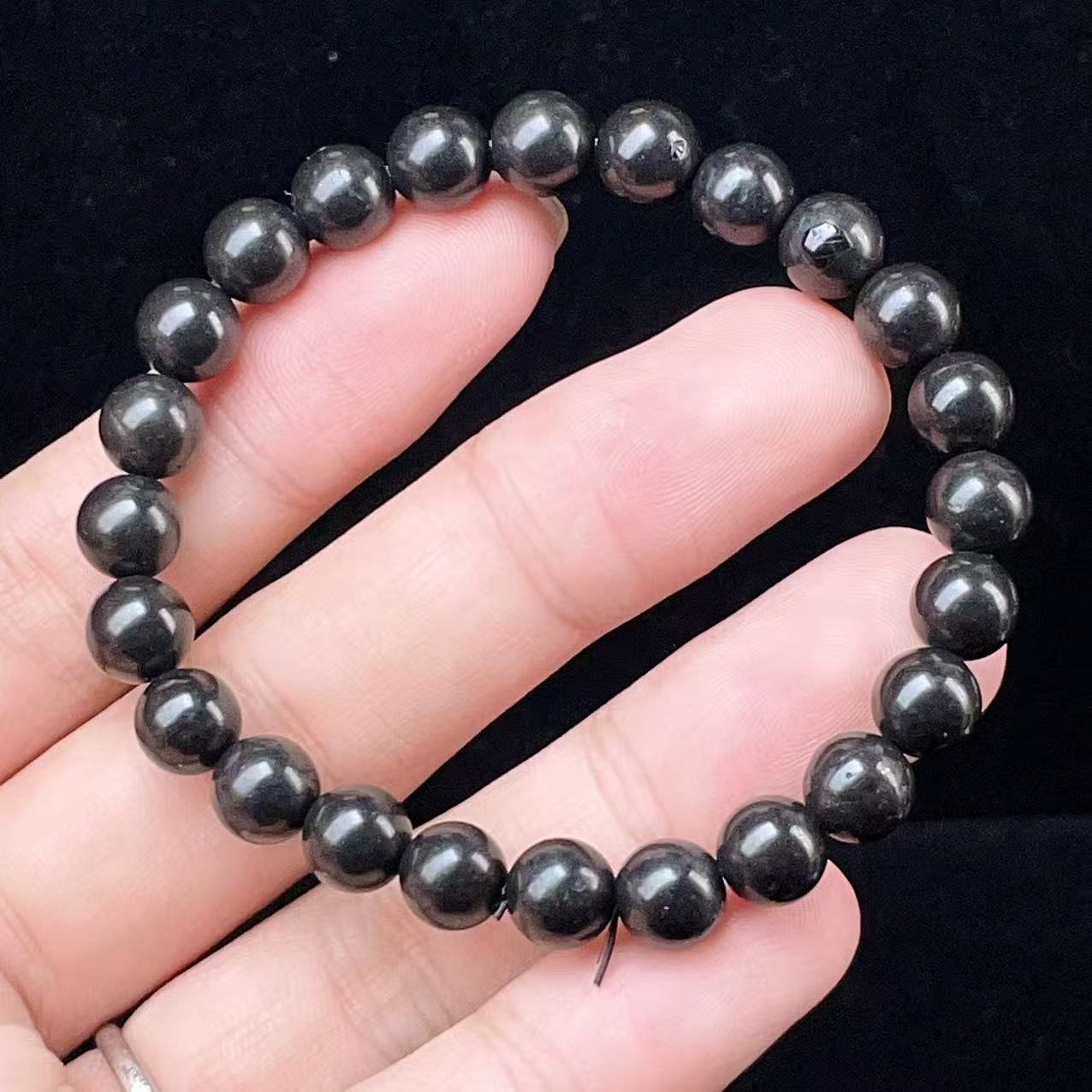Yahoo! Yahoo!ショッピング(ヤフー ショッピング)PROME 天然石 一点物・シュンガイト・Shungite・ロシア産・ブレスレット  V54916