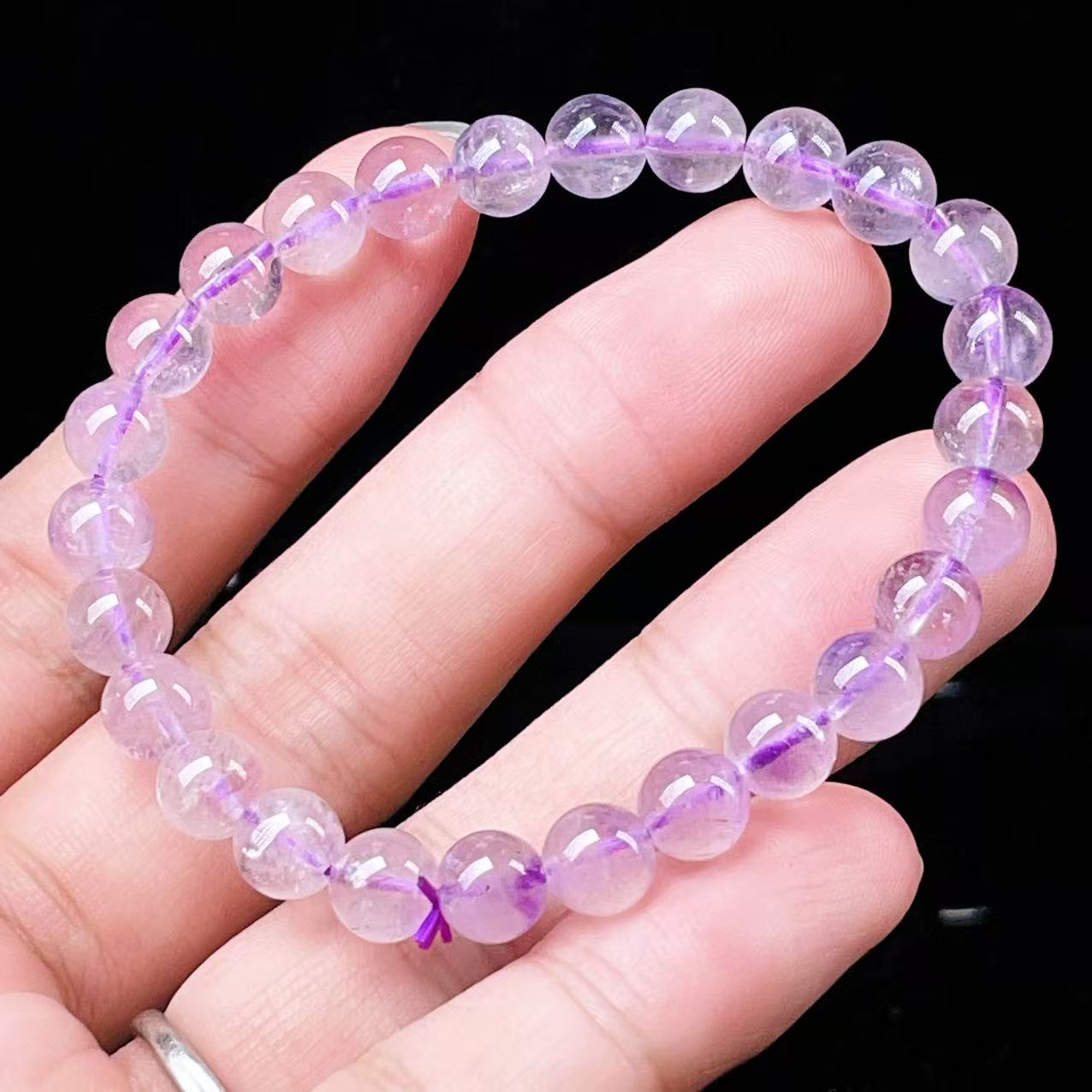 Yahoo! Yahoo!ショッピング(ヤフー ショッピング)PROME 天然石・高品質・希少鉱・再入荷困難・アメジストファントム・エレスチャルアメジスト・幻影紫水晶・ブラジル産・ブレスレット・v56166