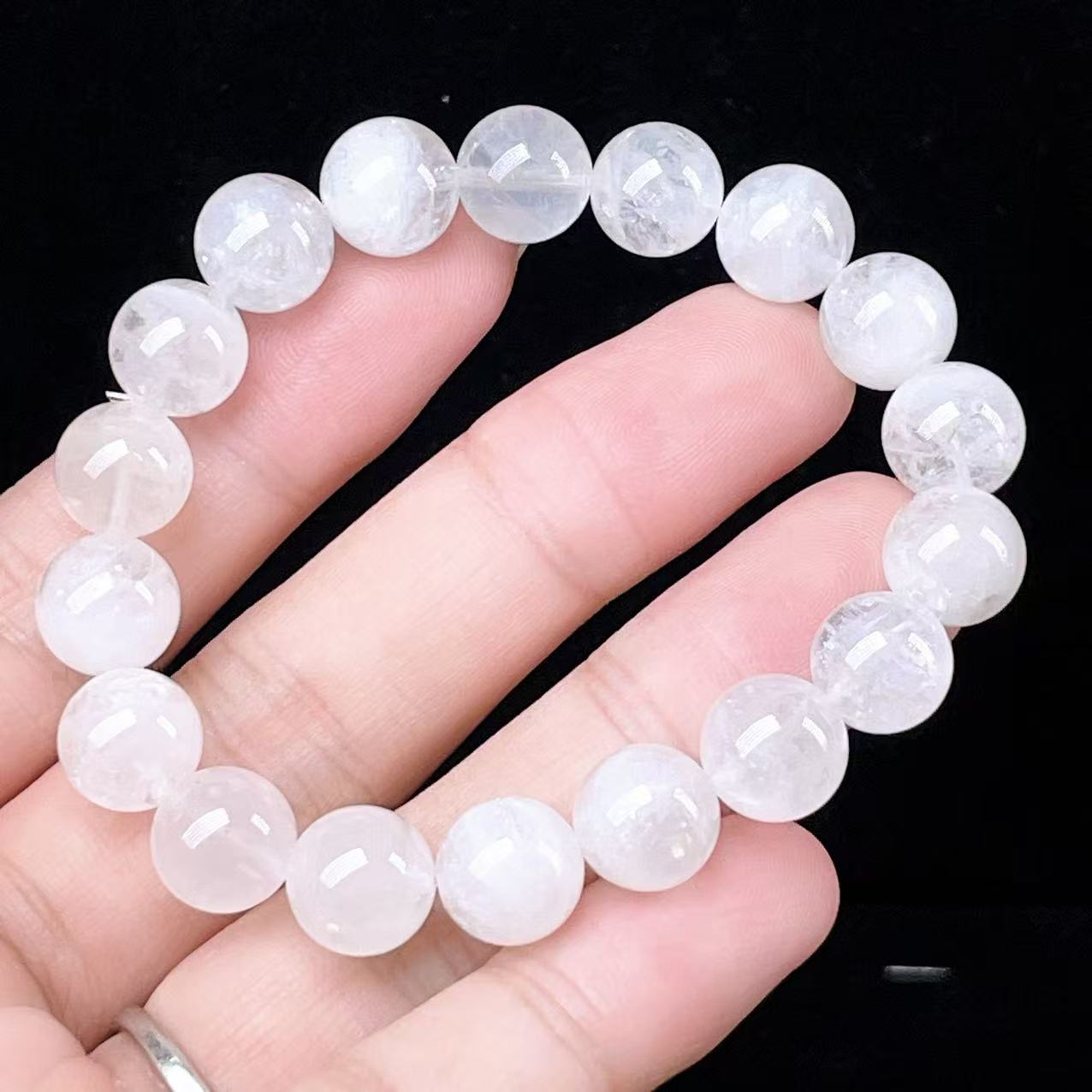 Yahoo! Yahoo!ショッピング(ヤフー ショッピング)PROME 天然石 一点物・高品質・美しい内包物・希少石・ファントムクオーツ・インド産・ブレスレット ・v56326
