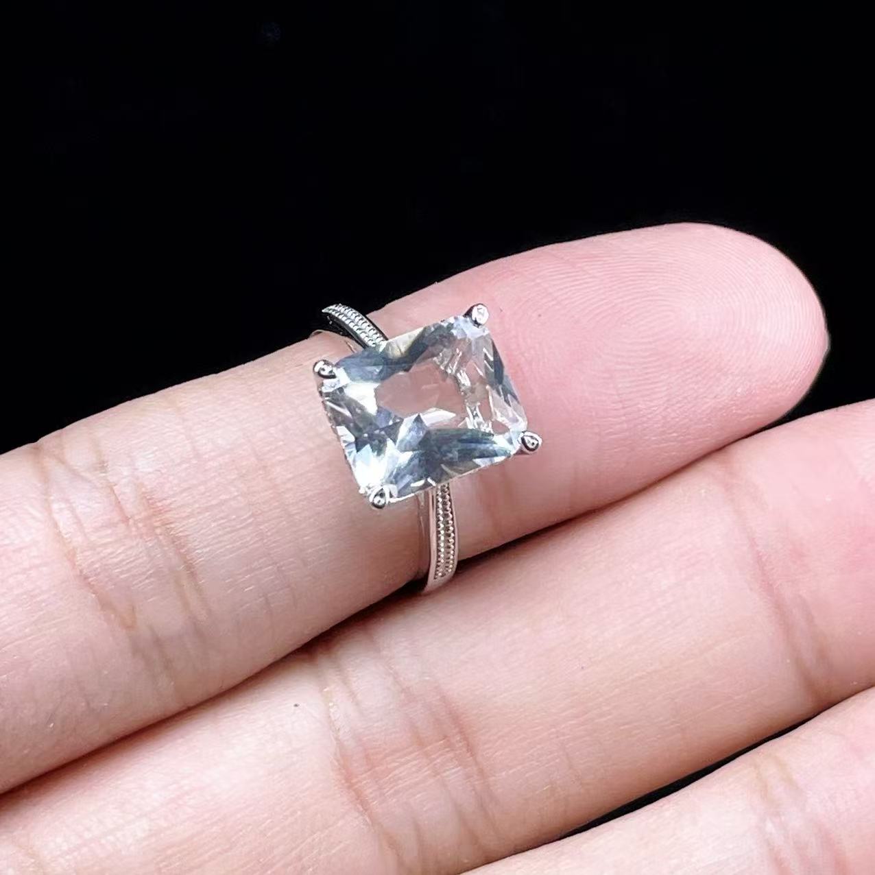 Yahoo! Yahoo!ショッピング(ヤフー ショッピング)PROME 天然石 一点物・特別仕様品・水晶・ブラジル産・SILVER925製・指輪・フリーサ イズ・シルバー・【金属アレルギー対応】・v56441