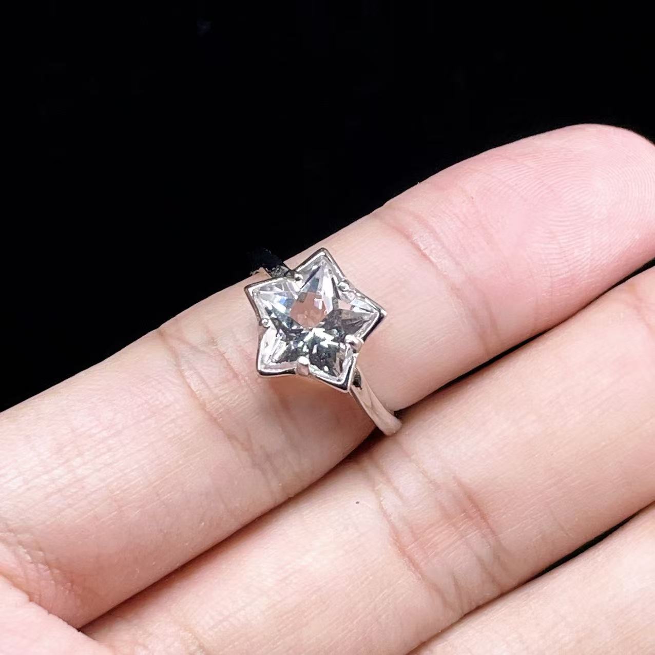 Yahoo! Yahoo!ショッピング(ヤフー ショッピング)PROME 天然石 一点物・特別仕様品・水晶・ブラジル産・SILVER925製・指輪・フリーサ イズ・シルバー・【金属アレルギー対応】・v56442