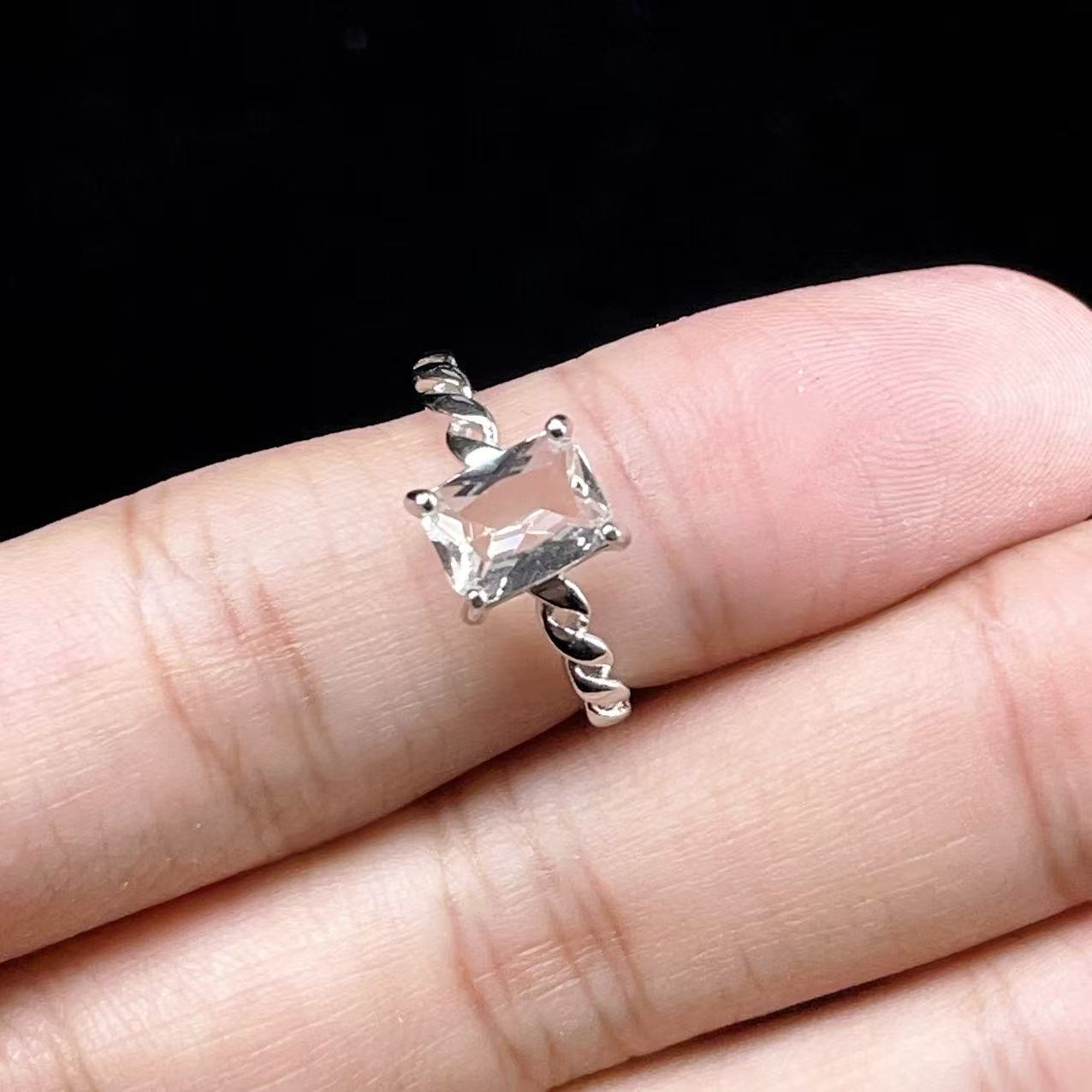 Yahoo! Yahoo!ショッピング(ヤフー ショッピング)PROME 天然石 一点物・特別仕様品・水晶・ブラジル産・SILVER925製・指輪・フリーサ イズ・シルバー・【金属アレルギー対応】・v56449