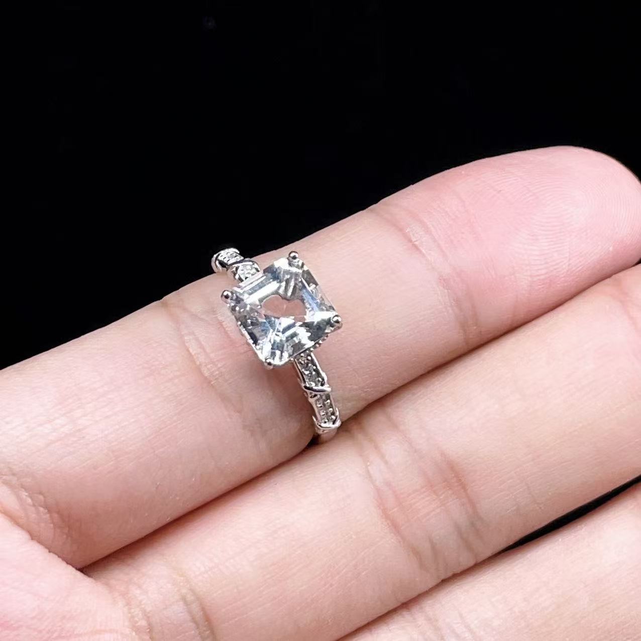 Yahoo! Yahoo!ショッピング(ヤフー ショッピング)PROME 天然石 一点物・特別仕様品・水晶・ブラジル産・SILVER925製・指輪・フリーサ イズ・シルバー・【金属アレルギー対応】・v56451