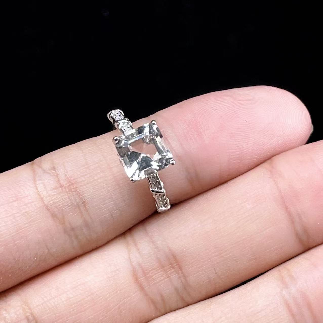 Yahoo! Yahoo!ショッピング(ヤフー ショッピング)PROME 天然石 一点物・特別仕様品・水晶・ブラジル産・SILVER925製・指輪・フリーサ イズ・シルバー・【金属アレルギー対応】・v56453
