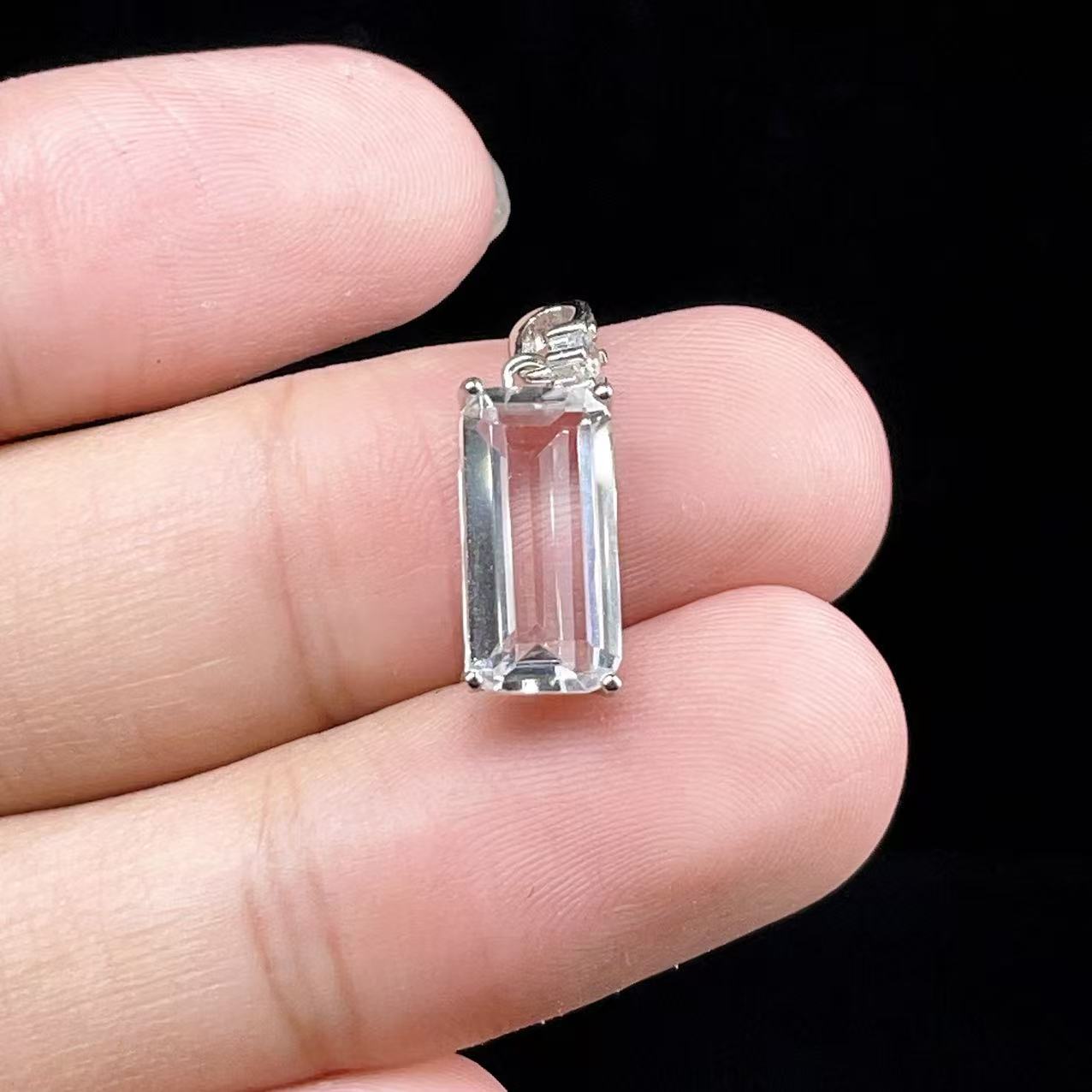 Yahoo! Yahoo!ショッピング(ヤフー ショッピング)PROME 天然石 一点物・特別仕様品・水晶・ブラジル産・SILVER925製・ペンダントトップ・シルバー・【金属アレルギー対応】・v56467