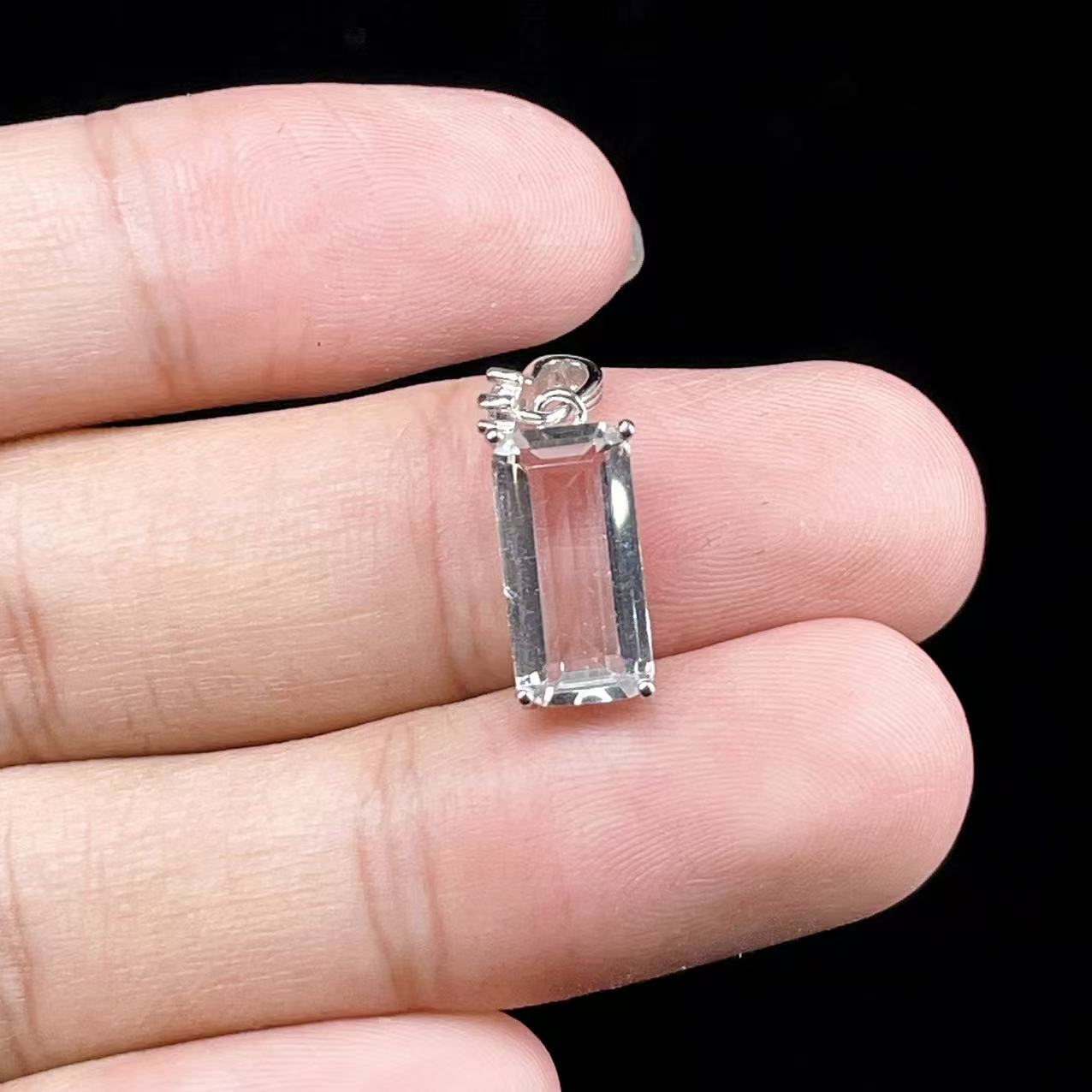 Yahoo! Yahoo!ショッピング(ヤフー ショッピング)PROME 天然石 一点物・特別仕様品・水晶・ブラジル産・SILVER925製・ペンダントトップ・シルバー・【金属アレルギー対応】・v56468