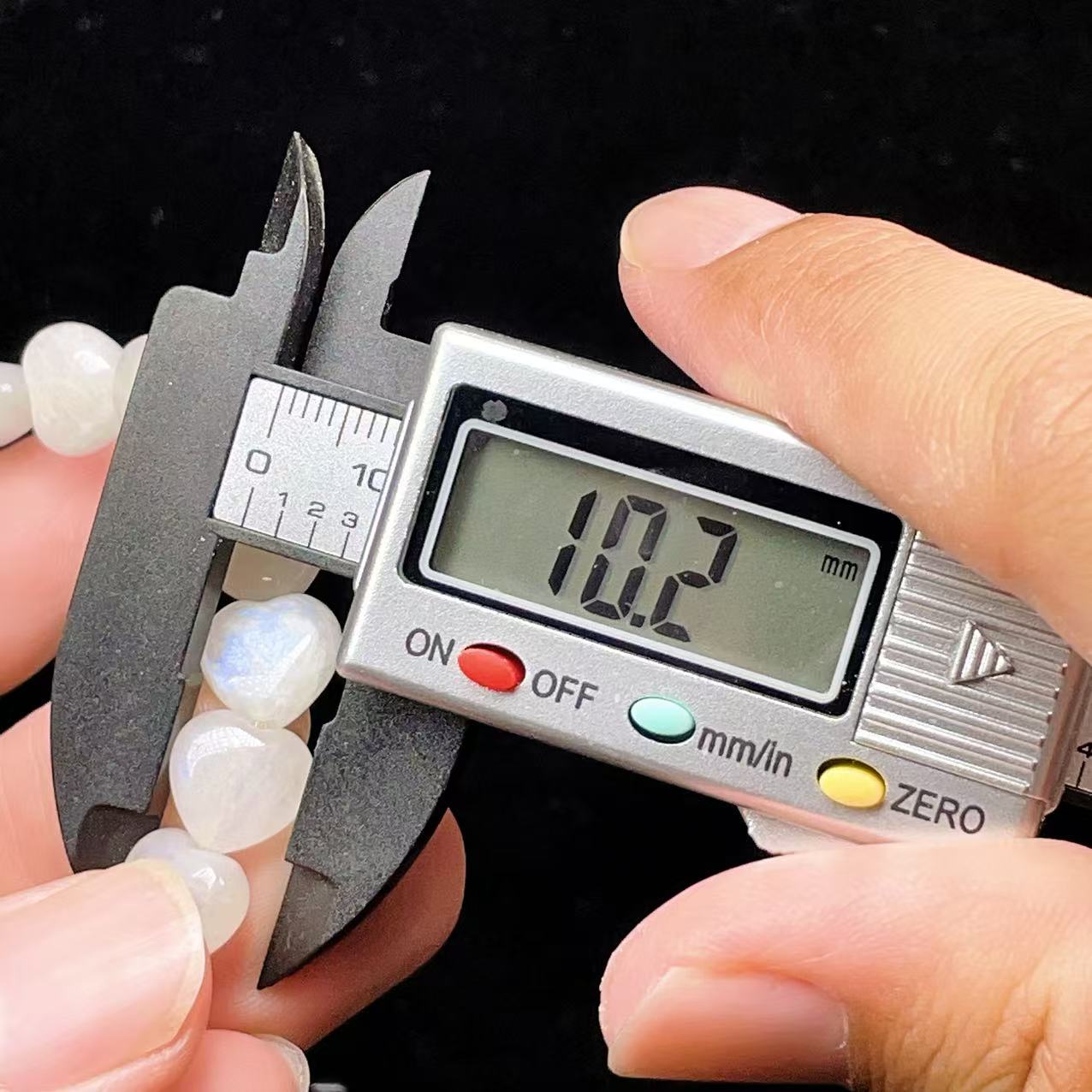綺麗！スリランカ産ブルームーンのブレスレットたん！ スリランカ産 ブルームーンストーン 7.5mm ブレスレット 1個売り