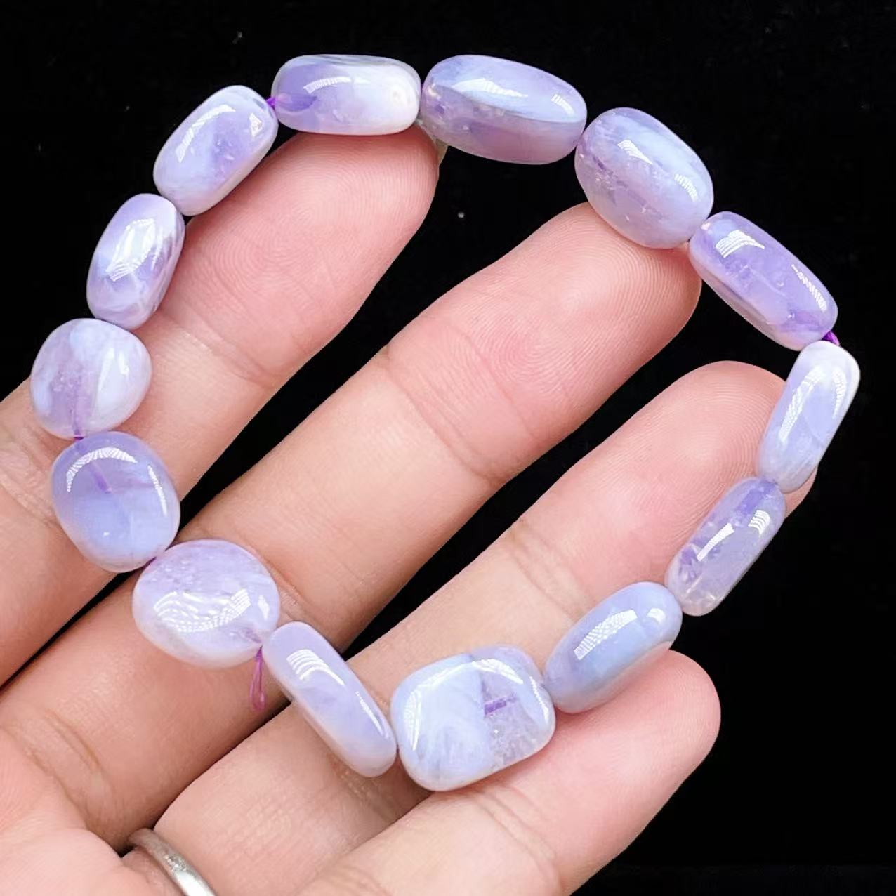 Yahoo! Yahoo!ショッピング(ヤフー ショッピング)PROME 天然石・一点物・高品質・再入荷不可・特別色・インクルージョン・スコロライト・ブラジル産・ブレスレット・V56837