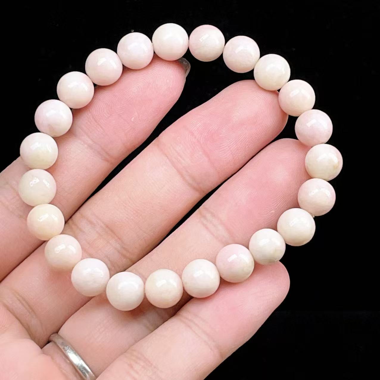 Yahoo! Yahoo!ショッピング(ヤフー ショッピング)PROME 天然石・一点物・高品質・稀少色・再入荷不可・マイクロクリン・フェルドスパー・ピンクマイクロクリン・アメリカ産・ブレスレット・V57010