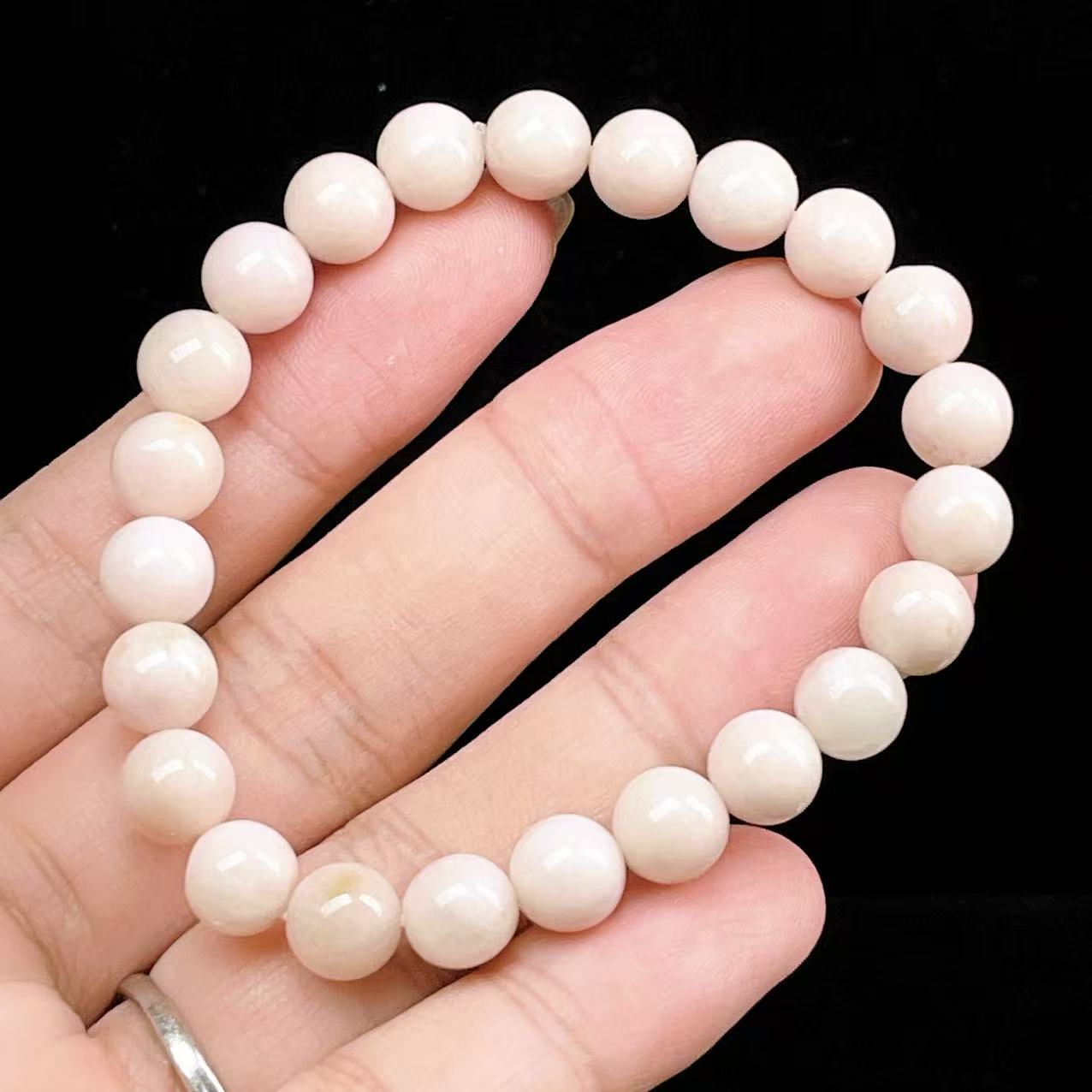Yahoo! Yahoo!ショッピング(ヤフー ショッピング)PROME 天然石・一点物・高品質・稀少色・再入荷不可・マイクロクリン・フェルドスパー・ピンクマイクロクリン・アメリカ産・ブレスレット・V57012
