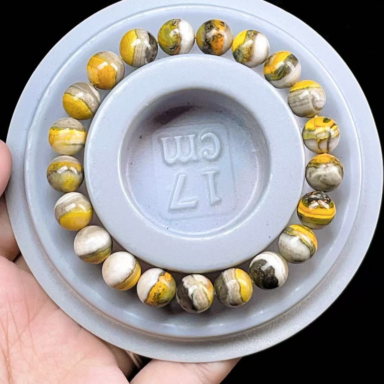 PROME 天然石【一点物】高品質・バンブルビ...の詳細画像3