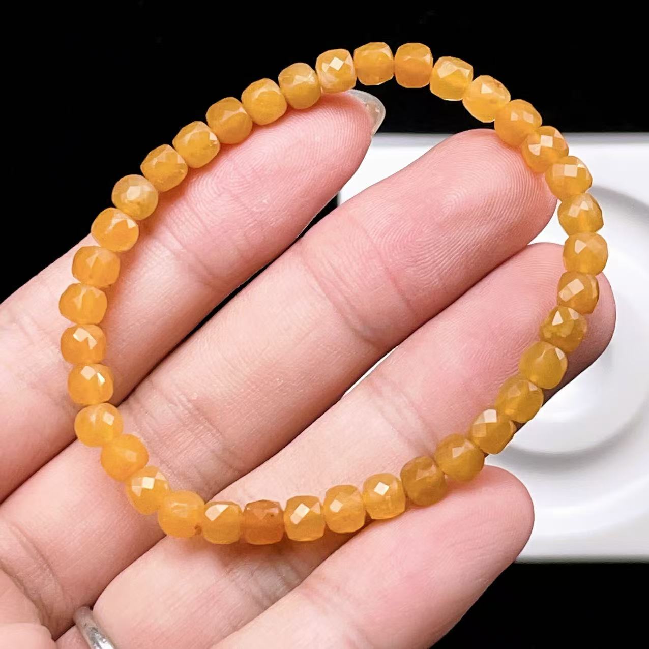 Yahoo! Yahoo!ショッピング(ヤフー ショッピング)PROME 天然石 【一点物】高品質 イエローオパール ブレスレット カット入り 明るい運気 開運 パワーストーン レディース プレゼント　v57429