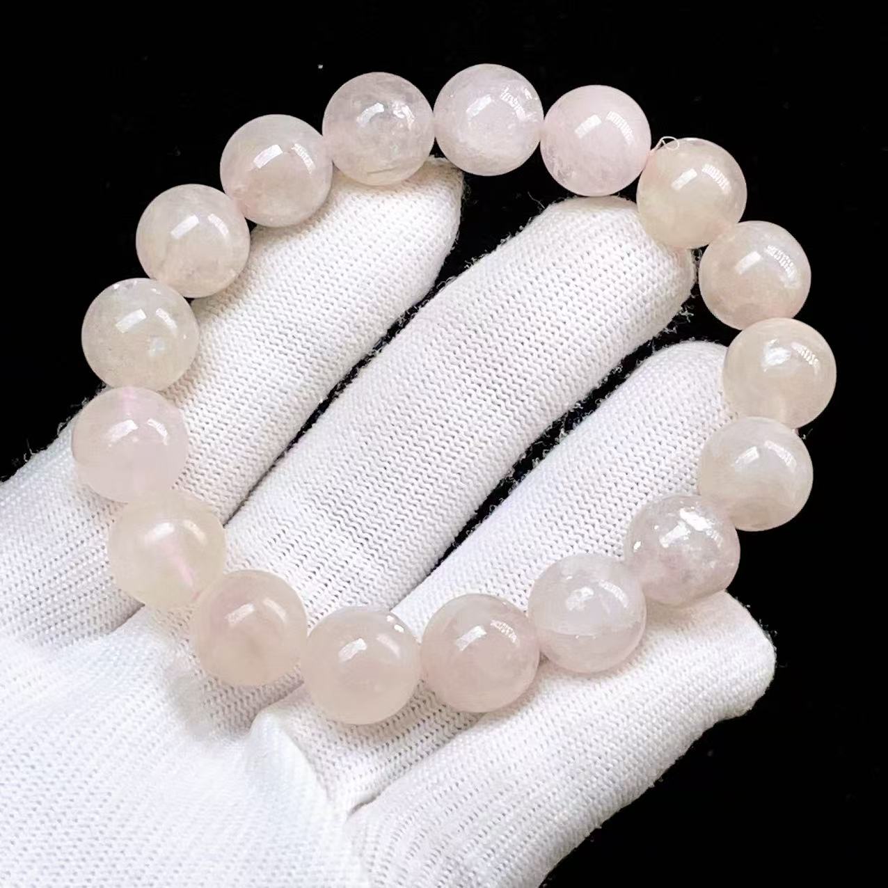 Yahoo! Yahoo!ショッピング(ヤフー ショッピング)PROME 天然石【一点物】ピンクマイカ 再入荷困難 ブレスレット 愛と癒し 恋愛運UP 希少鉱石 光沢感 ブラジル産 ハートチャクラ v57682