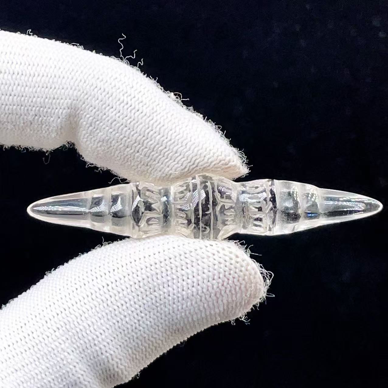 PROME 天然石【一点物】水晶・ ヴァジュラ・ブラジル産・彫刻品・魔 