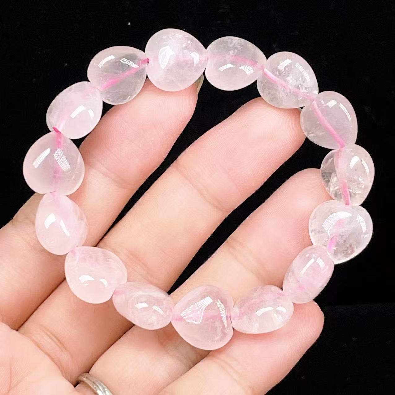 天然石 レア品 ローズクォーツクラスターセット 【公式通販】