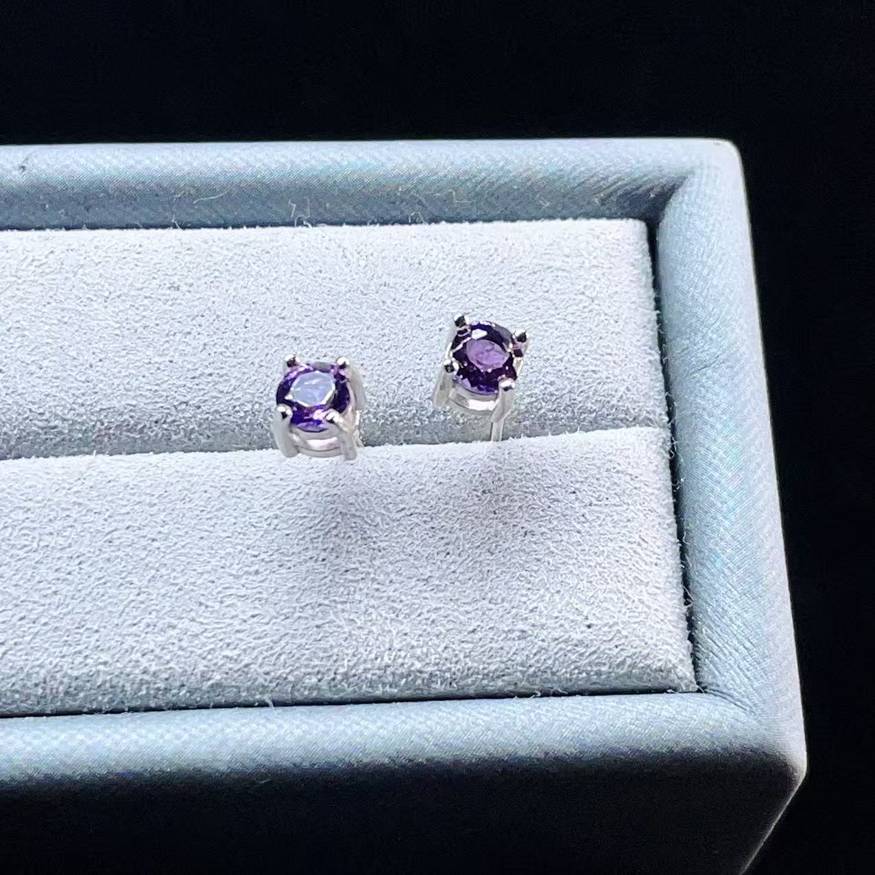 Yahoo! Yahoo!ショッピング(ヤフー ショッピング)PROME 天然石【一点物】特別仕様品・宝石質・高品質・アメジスト・SILVER925製・シルバー・金属アレルギー対応・ピアス v58185
