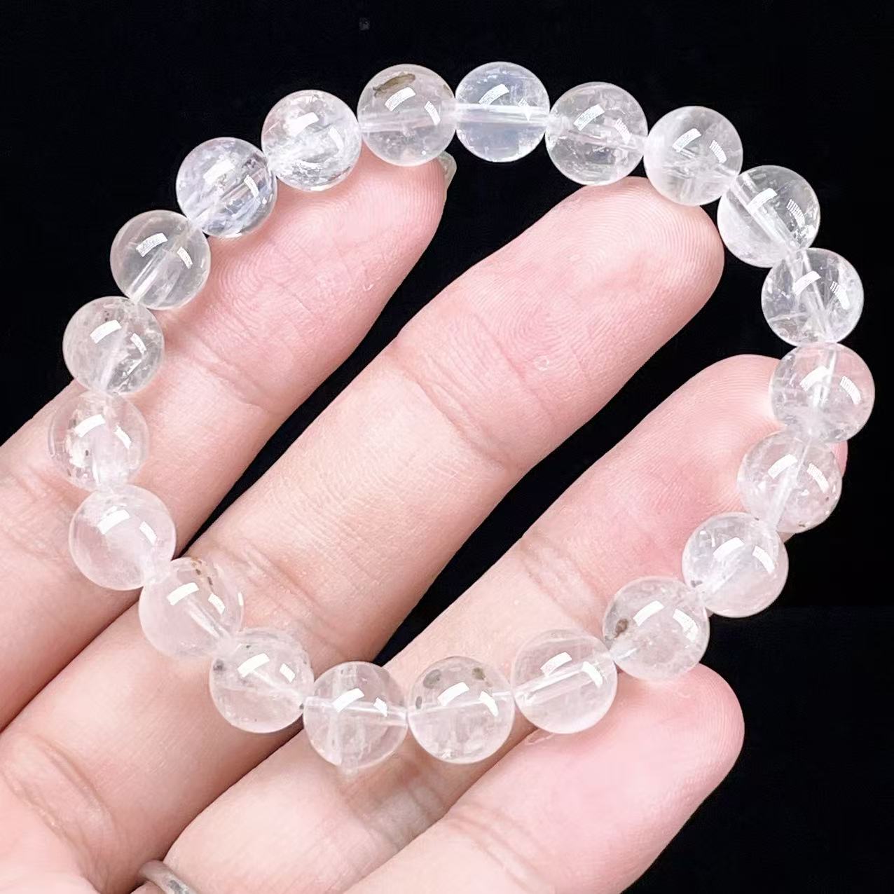 Yahoo! Yahoo!ショッピング(ヤフー ショッピング)PROME 天然石【一点物】高品質・透明体・内包物の輝き・希少鉱・黄鉄鉱入り水晶・パイライトインクォーツ・ペルー産・ブレスレット v58586