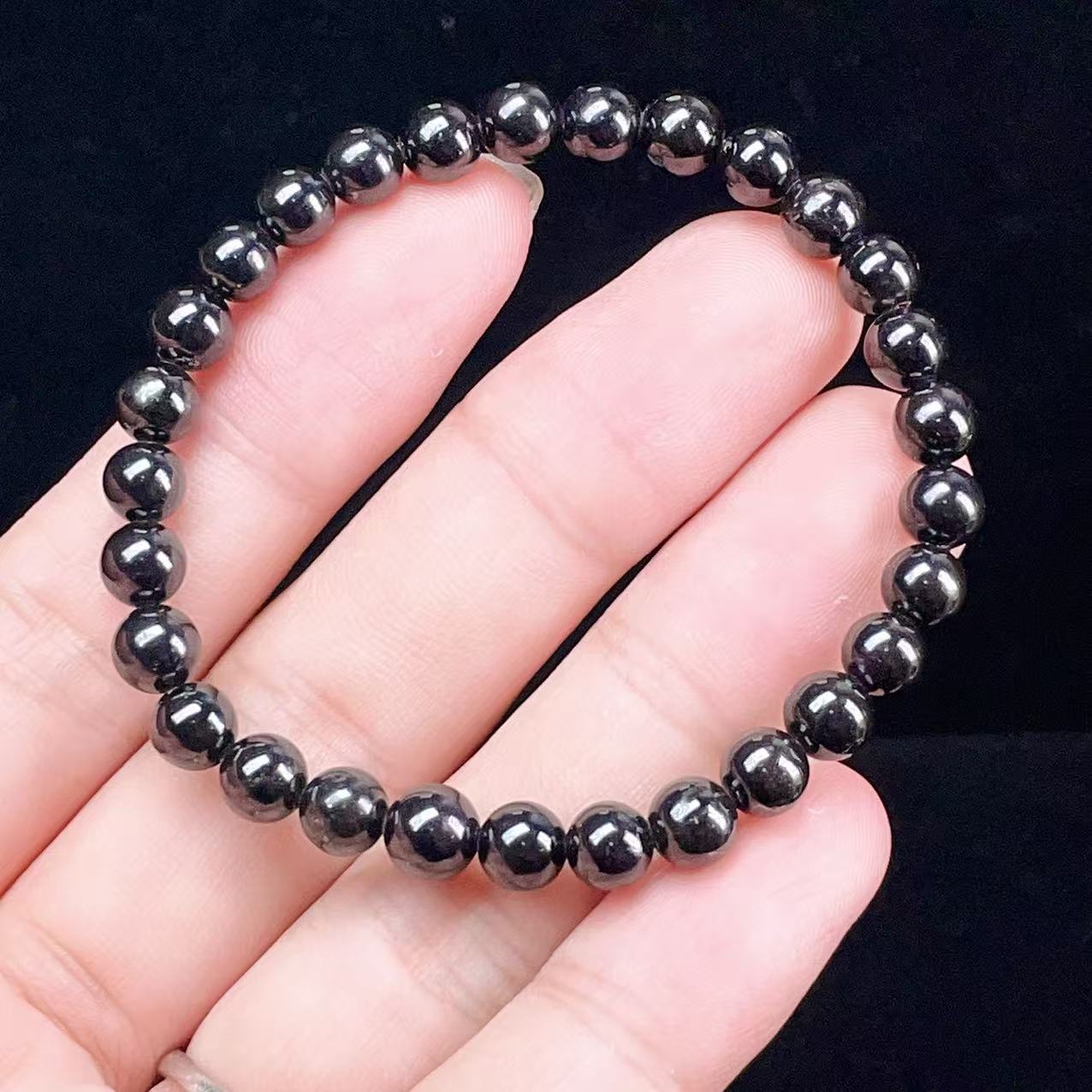 Yahoo! Yahoo!ショッピング(ヤフー ショッピング)PROME 天然石【一点物】高品質・希少鉱・再入荷困難・ミラーボール効果・濃紫・パープライト・紫鉱・ナビミア産・ブレスレット v58637