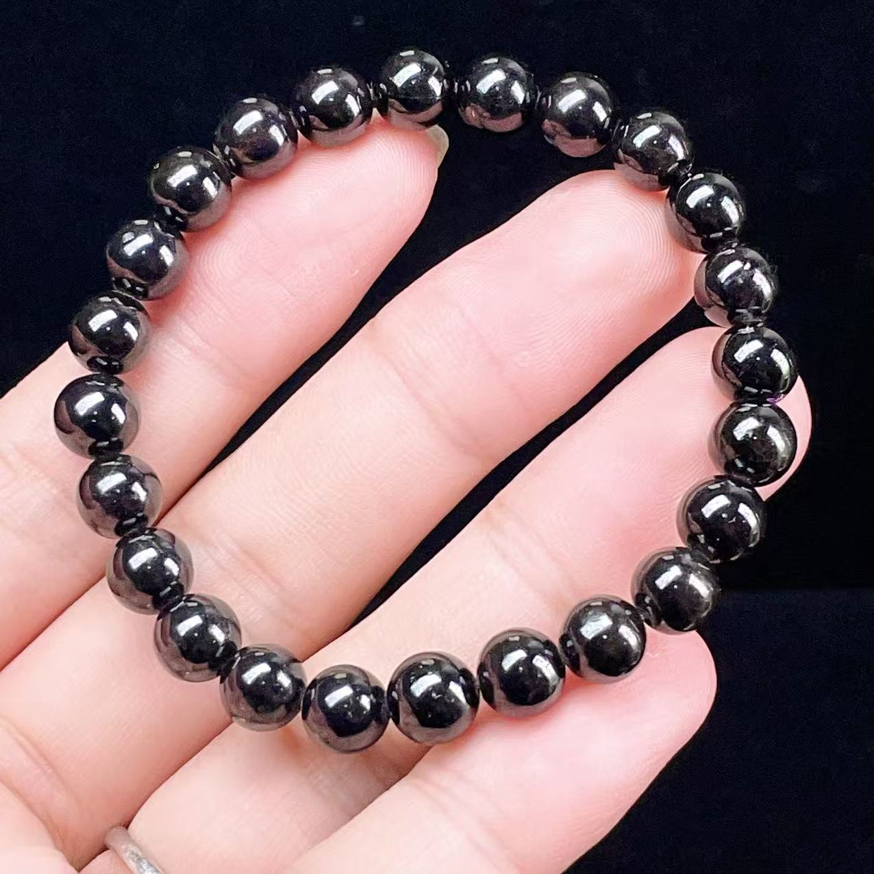 Yahoo! Yahoo!ショッピング(ヤフー ショッピング)PROME 天然石【一点物】高品質・希少鉱・再入荷困難・ミラーボール効果・濃紫・パープライト・紫鉱・ナビミア産・ブレスレット v58639