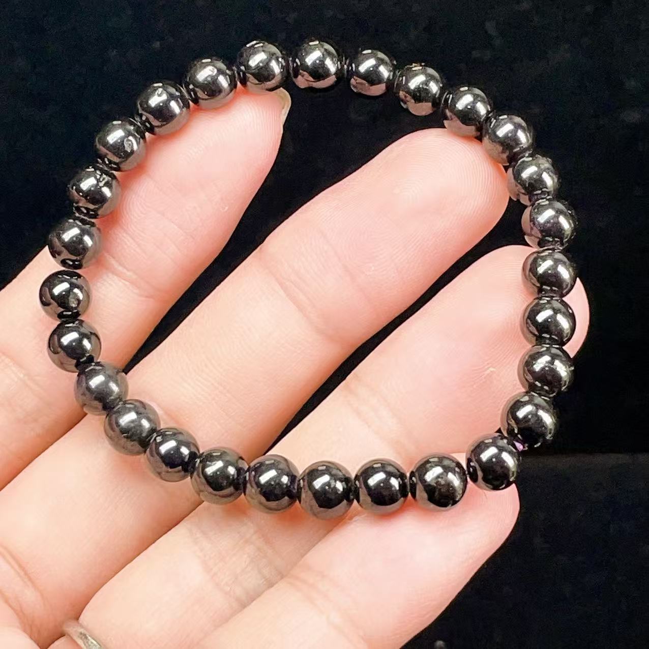 Yahoo! Yahoo!ショッピング(ヤフー ショッピング)PROME 天然石【一点物】高品質・希少鉱・再入荷困難・ミラーボール効果・濃紫・パープライト・紫鉱・ナビミア産・ブレスレット v58646