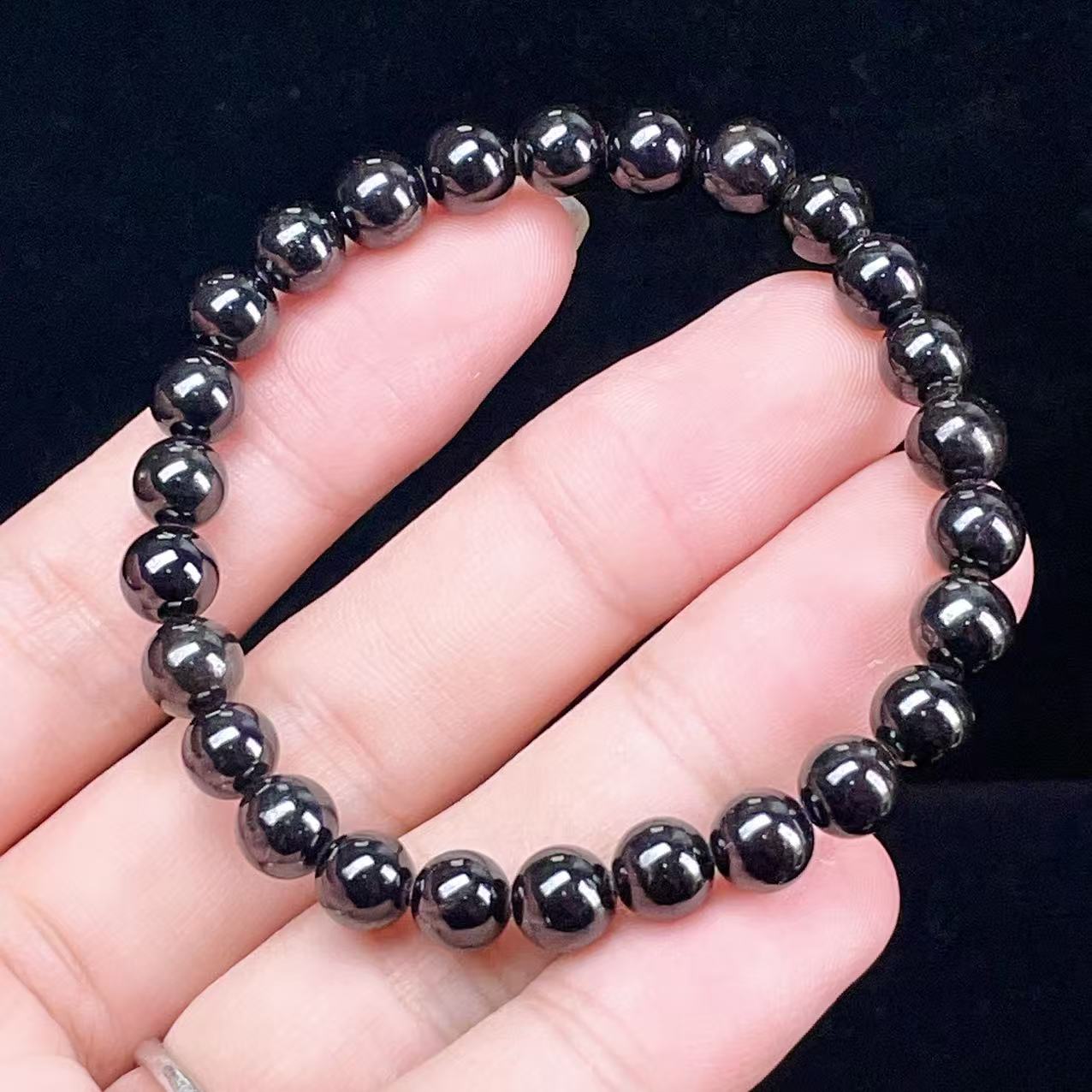 Yahoo! Yahoo!ショッピング(ヤフー ショッピング)PROME 天然石【一点物】高品質・希少鉱・再入荷困難・ミラーボール効果・濃紫・パープライト・紫鉱・ナビミア産・ブレスレット v58693