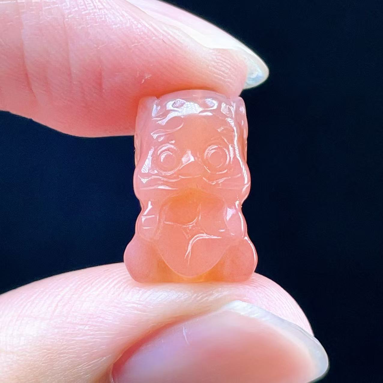 Yahoo! Yahoo!ショッピング(ヤフー ショッピング)PROME 天然石【一点物】高品質・ソルドソスアゲート・呑金獣・彫刻ビーズ・貫通穴あり・v59399