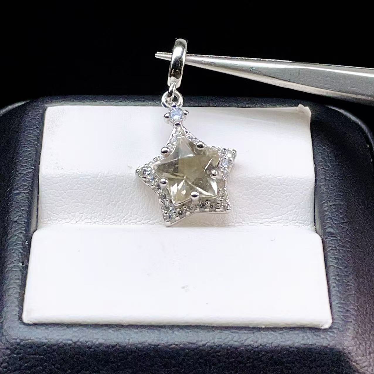 Yahoo! Yahoo!ショッピング(ヤフー ショッピング)PROME 天然石【一点物】高品質・隕石・リビアングラス・SILVER925製・シルバー・13x13x6mm・v59477