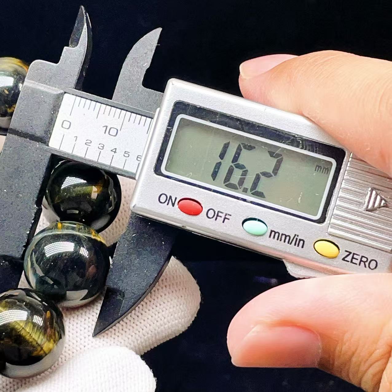 PROME 天然石【一点物】高品質・ファンタジータイガーアイ・幻影虎目石