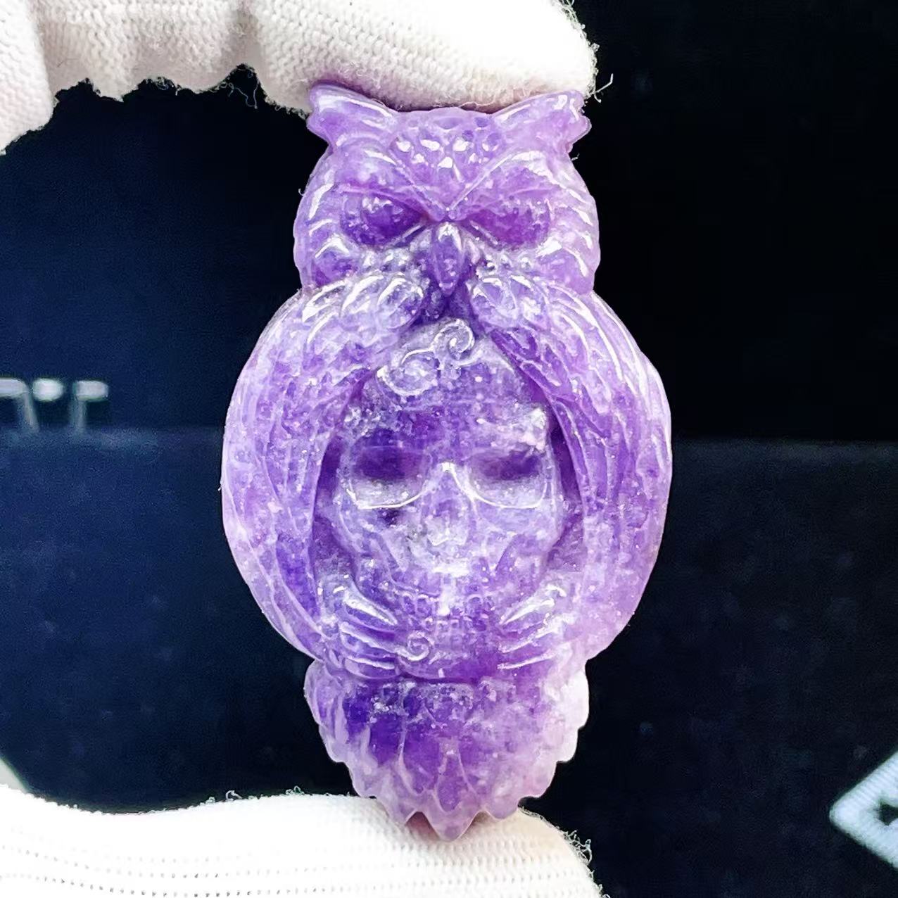 Yahoo! Yahoo!ショッピング(ヤフー ショッピング)PROME 天然石【一点物】特別仕様品・再入荷困難・高品質・レピドライト・ モザンビーク産・彫刻品・ 彫刻置物・個性派デザイン素材（穴なし）v59727