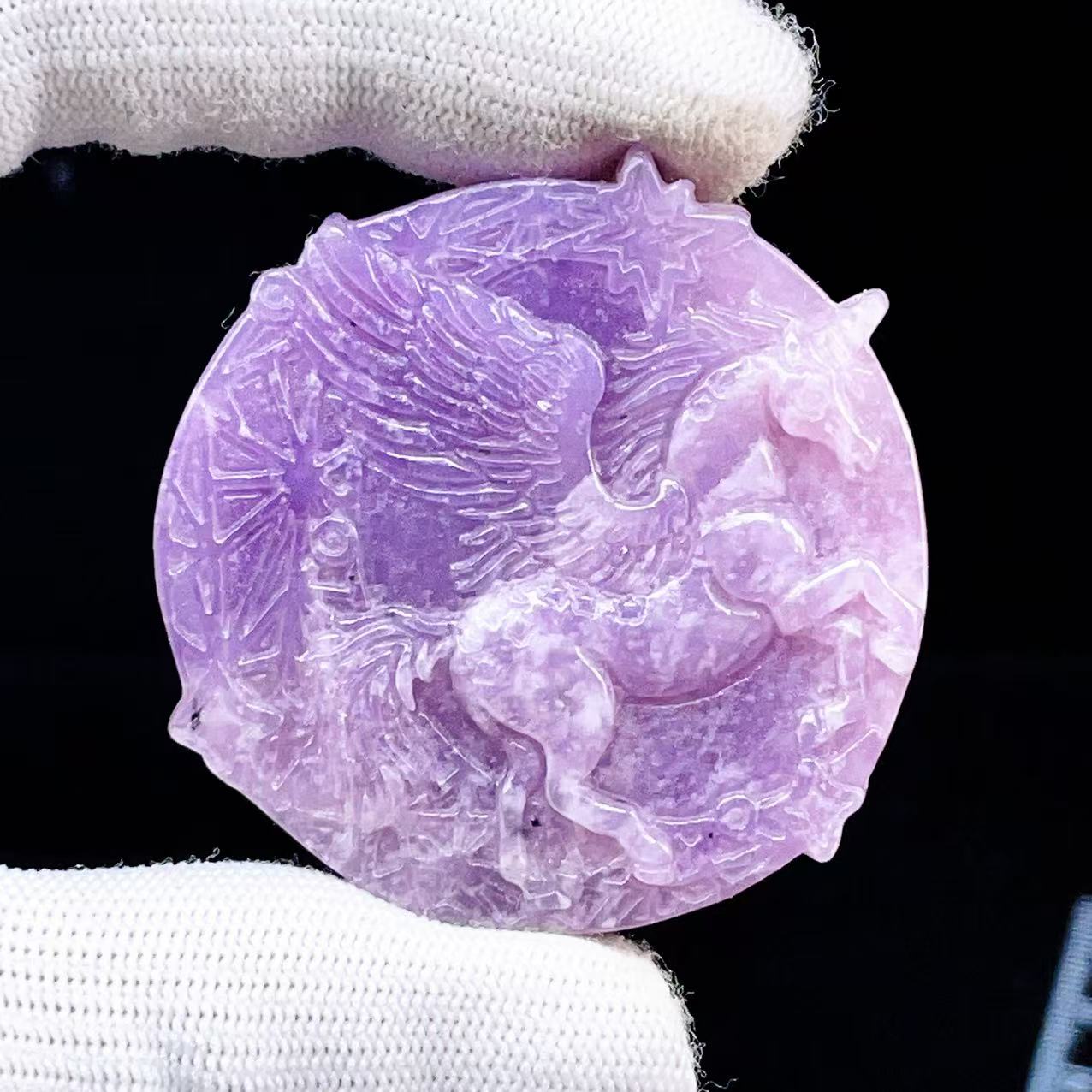 Yahoo! Yahoo!ショッピング(ヤフー ショッピング)PROME 天然石【一点物】特別仕様品・再入荷困難・高品質・レピドライト・ モザンビーク産・彫刻品・ 彫刻置物・個性派デザイン素材（穴なし）v59769