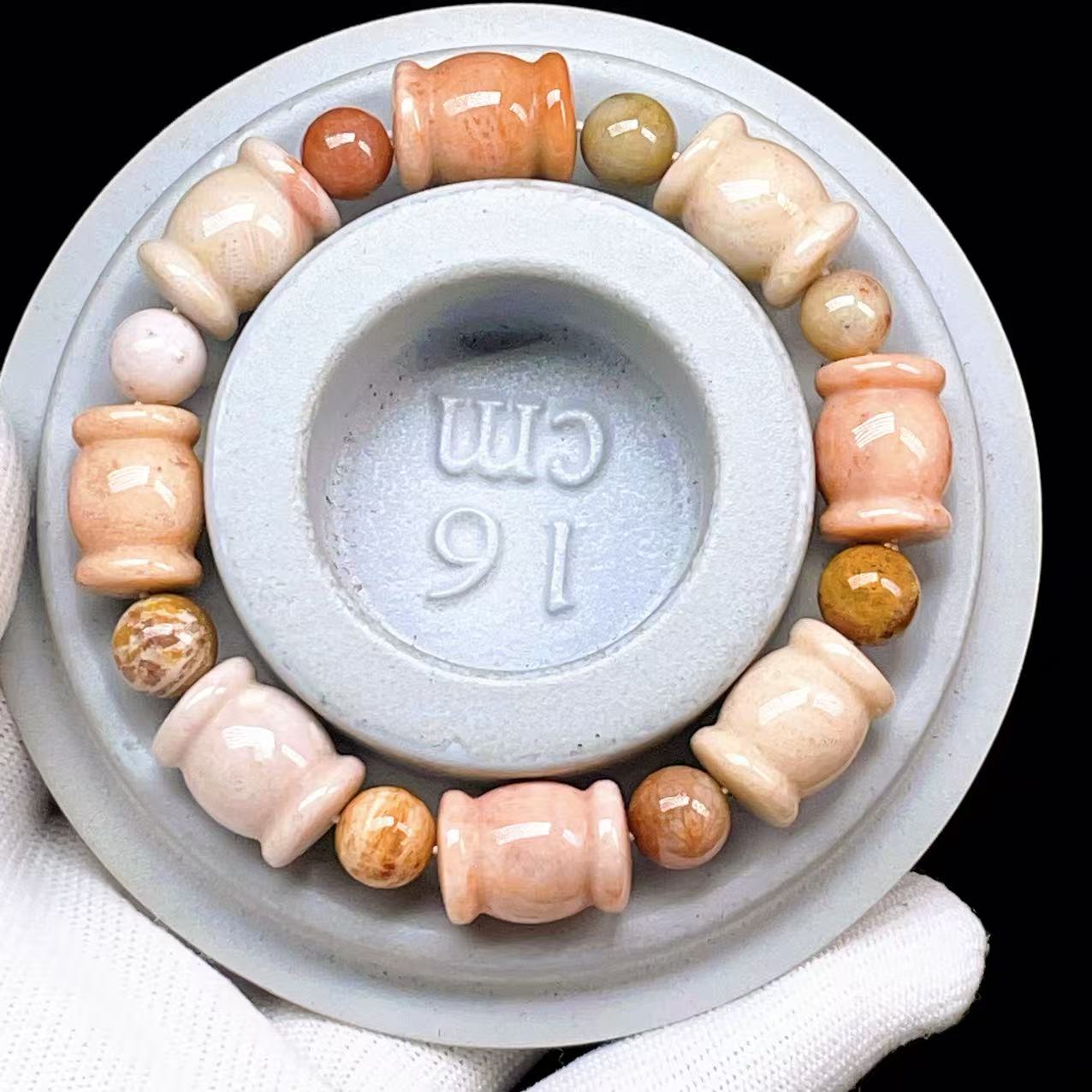 PROME 天然石【一点物】フォシルコーラル・Fossil coral・化石珊瑚