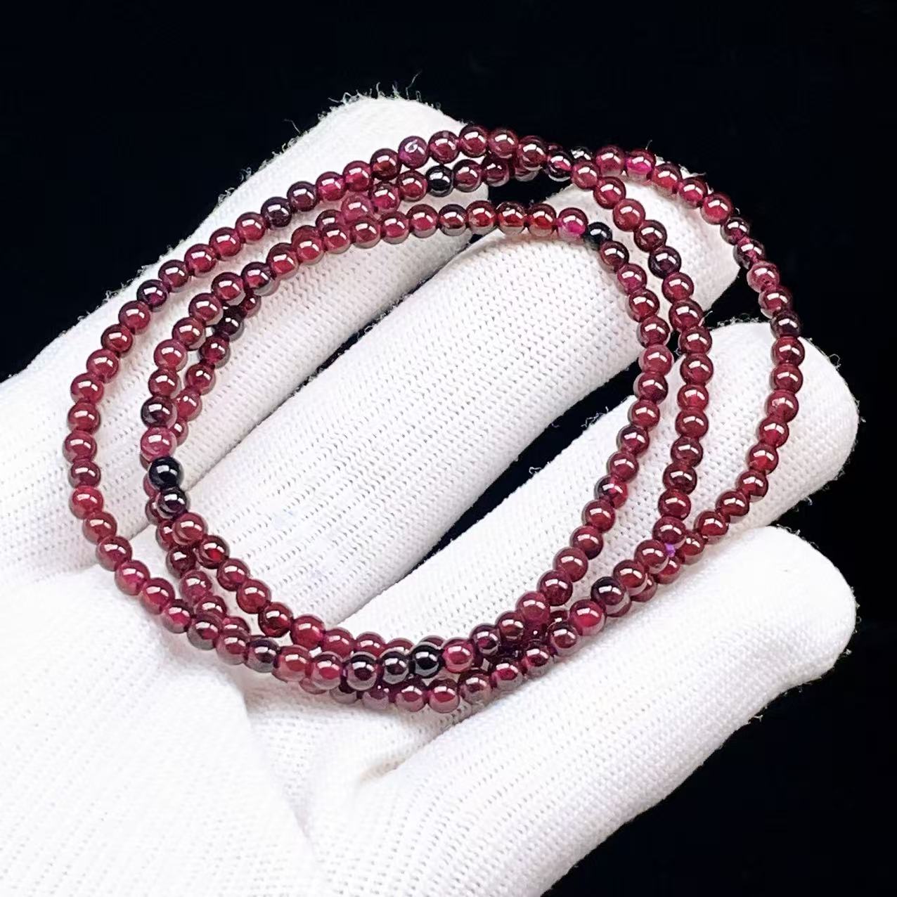 Yahoo! Yahoo!ショッピング(ヤフー ショッピング)PROME 天然石【一点物】特別仕様品・ガーネット・2WAYネックレス（ブレスレット）・ギフト用・v60529