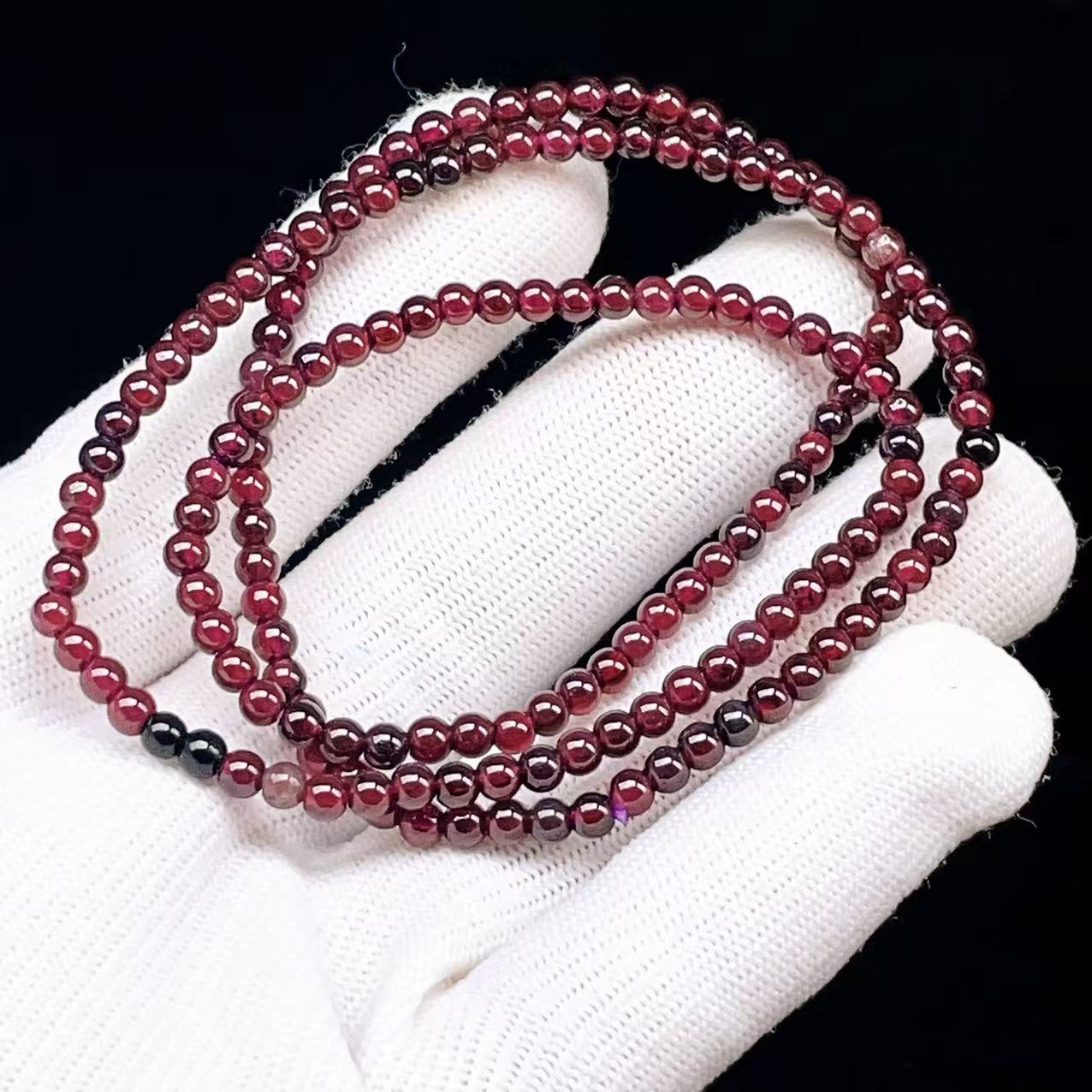 Yahoo! Yahoo!ショッピング(ヤフー ショッピング)PROME 天然石【一点物】特別仕様品・ガーネット・2WAYネックレス（ブレスレット）・ギフト用・v60544