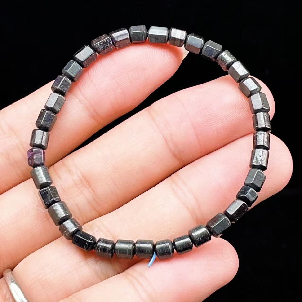 Yahoo! Yahoo!ショッピング(ヤフー ショッピング)PROME 天然石【一点物】希少鉱・再入荷困難・スギライト・マンガン鉱ミックス・南アフリカ産・ブレスレット ・ギフト用・v60603