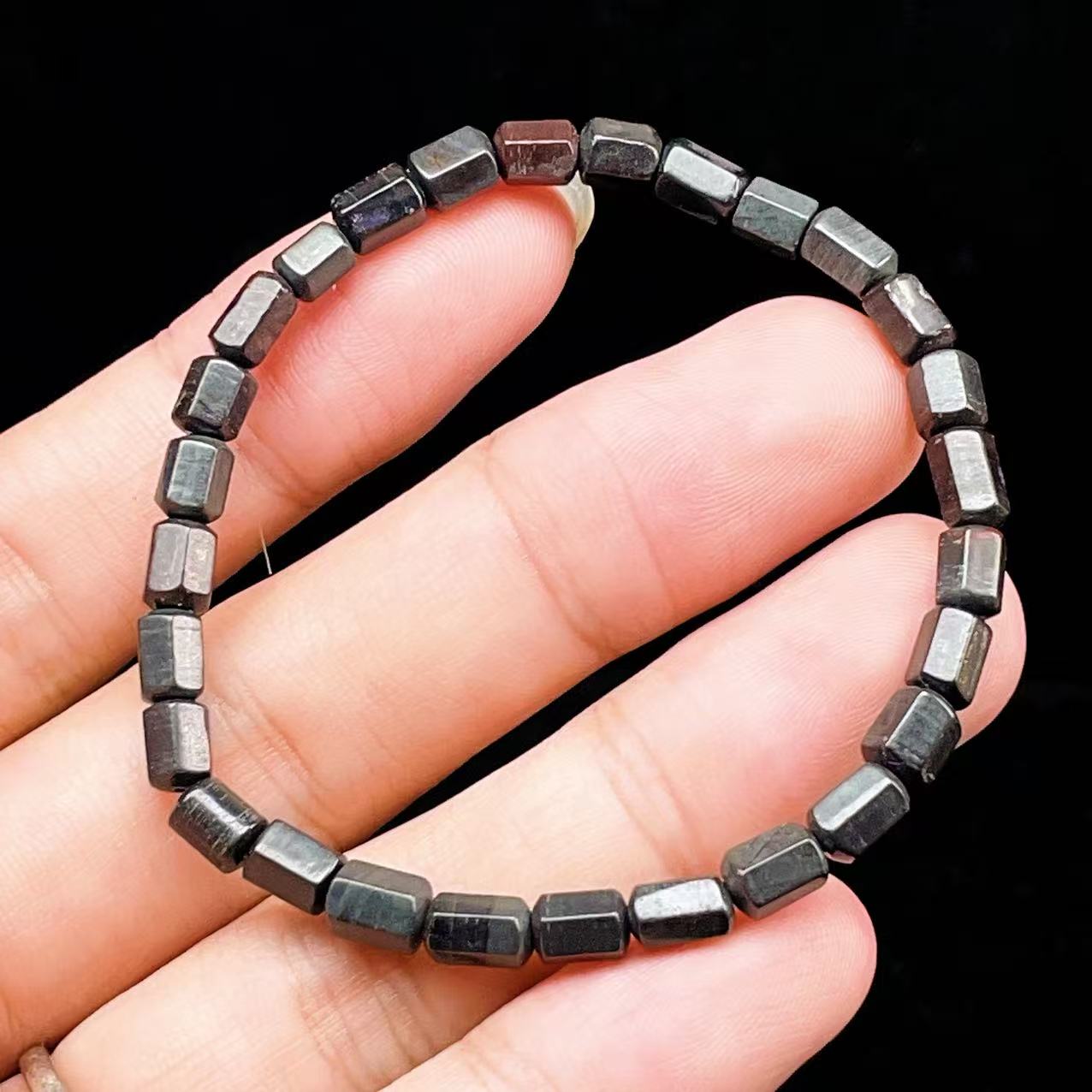 Yahoo! Yahoo!ショッピング(ヤフー ショッピング)PROME 天然石【一点物】希少鉱・再入荷困難・スギライト・マンガン鉱ミックス・南アフリカ産・ブレスレット ・ギフト用・v60605