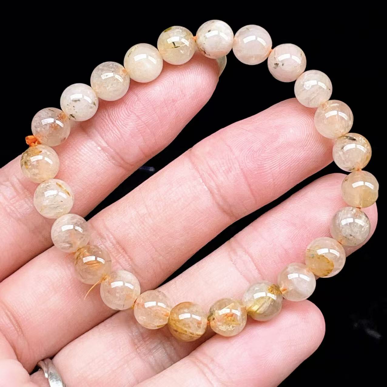 Yahoo! Yahoo!ショッピング(ヤフー ショッピング)PROME 天然石【一点物】ゴールデンルチルクォーツ・太陽放射ルチル・スタールチル・タイチンルチル・ブラジル産・ブレスレット v60825