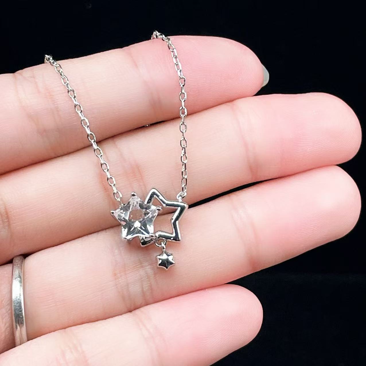 Yahoo! Yahoo!ショッピング(ヤフー ショッピング)PROME 天然石 特別仕様品・一点物・水晶・白銅・フリーサイズ・ネックレス v61136