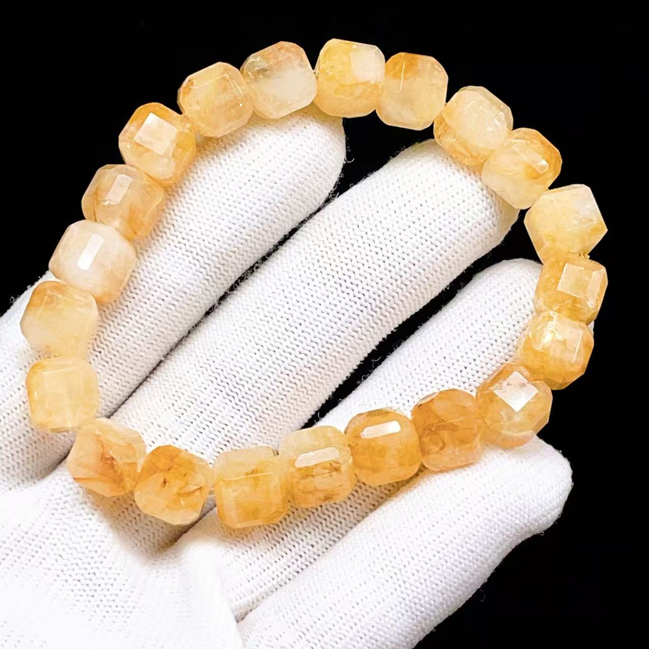 Yahoo! Yahoo!ショッピング(ヤフー ショッピング)PROME 天然石【一点物】高品質・特別カラー・濃いめ・オーロラクォーツ・ライモナイトインクォーツ・インド産・ブレスレット v61207