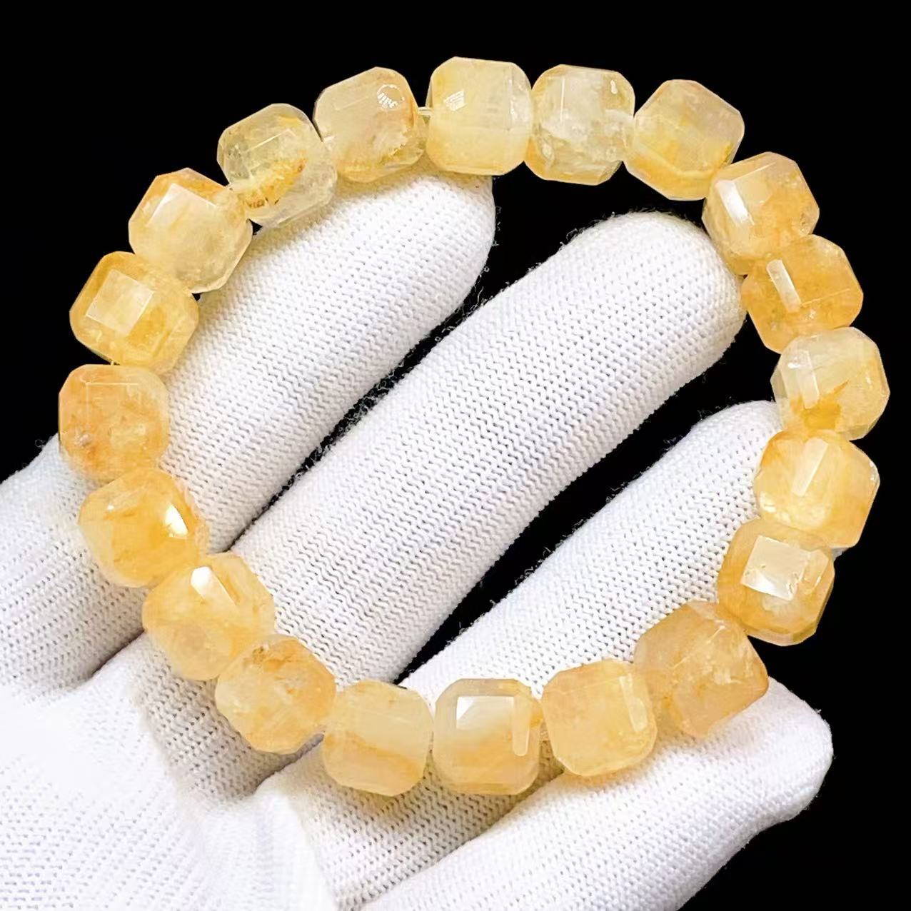 Yahoo! Yahoo!ショッピング(ヤフー ショッピング)PROME 天然石【一点物】高品質・特別カラー・濃いめ・オーロラクォーツ・ライモナイトインクォーツ・インド産・ブレスレット v61210